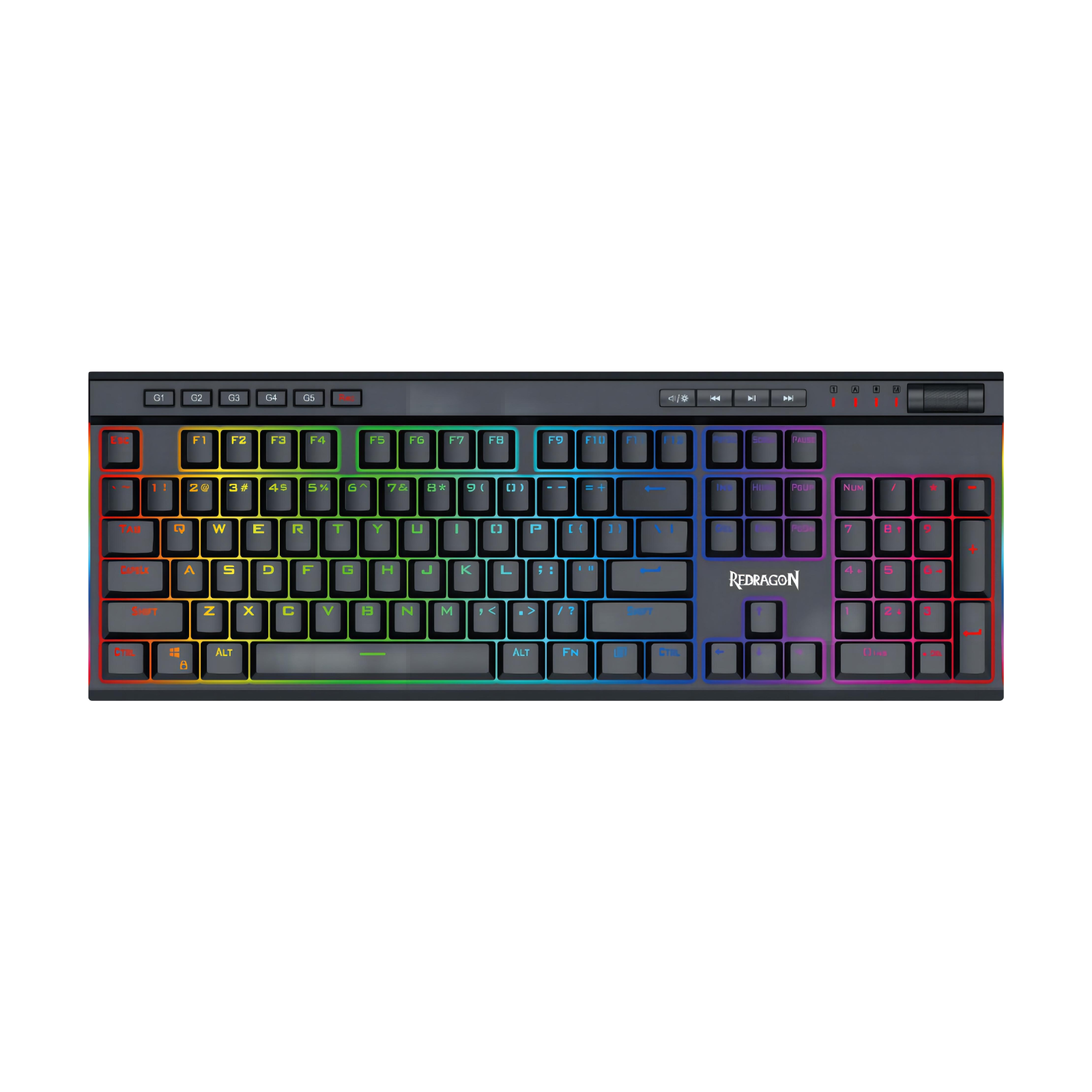 Redragon K580 PRO Wireless RGB 3 Modes Red Switch Mechanical Gaming Keyboard