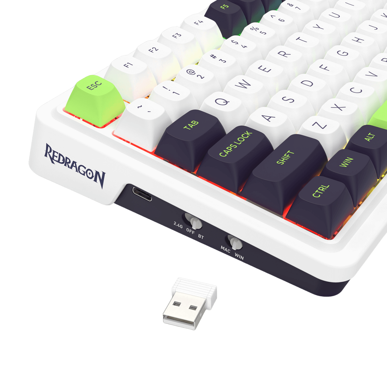 Redragon K686 MAX 98 Keys MOA Profile Gasket RGB Gaming Keyboard