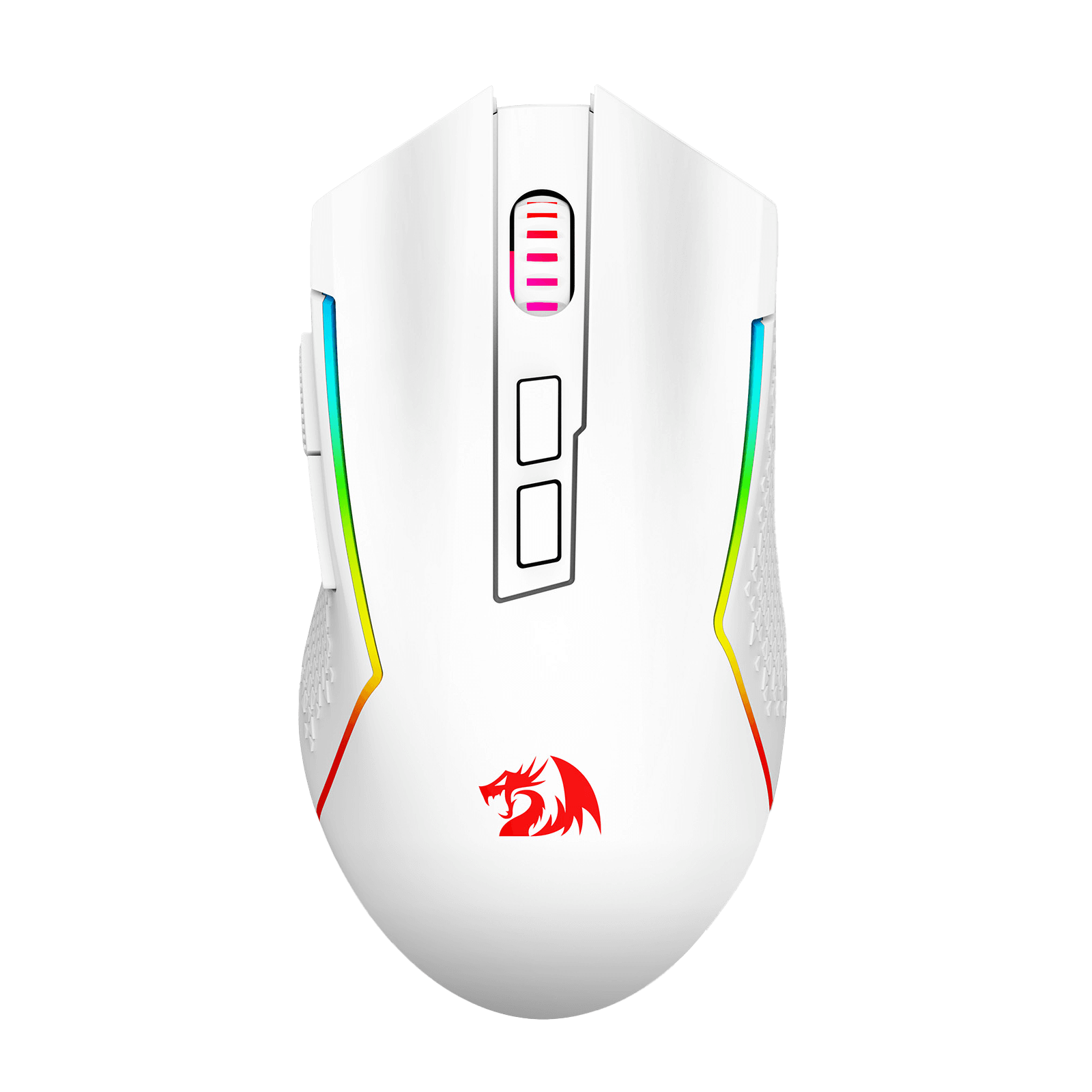 Redragon M693 Mouse Gaming Nirkabel Bluetooth, Mouse Gamer Kabel/Nirkabel 8000 DPI dengan Koneksi 3 Mode, BT & Nirkabel 2.4G, 7 Tombol Makro, Kapasitas Daya Tahan Lama, dan Lampu Latar RGB untuk PC/Mac/Laptop