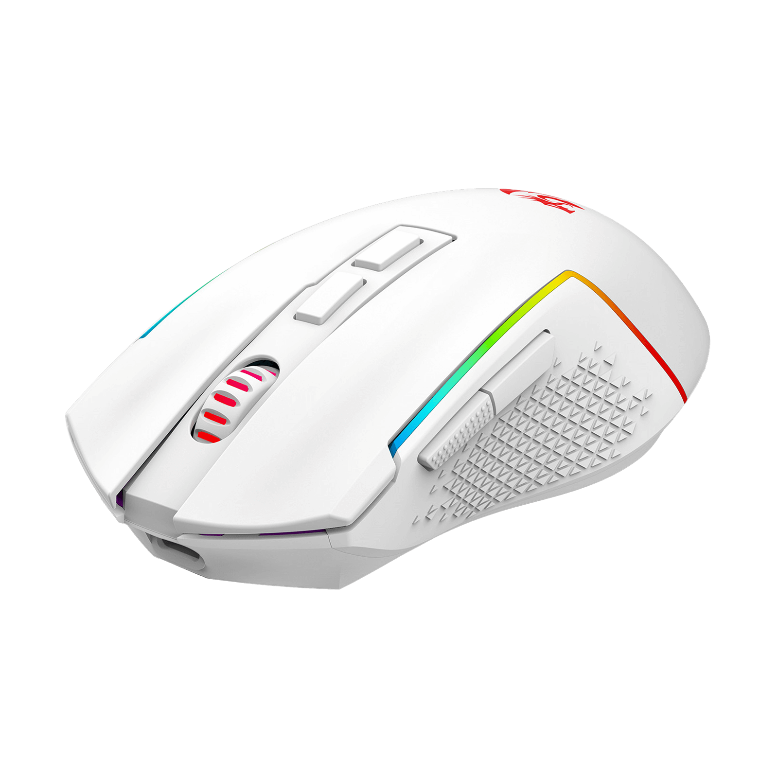 Redragon M693 Mouse Gaming Nirkabel Bluetooth, Mouse Gamer Kabel/Nirkabel 8000 DPI dengan Koneksi 3 Mode, BT & Nirkabel 2.4G, 7 Tombol Makro, Kapasitas Daya Tahan Lama, dan Lampu Latar RGB untuk PC/Mac/Laptop