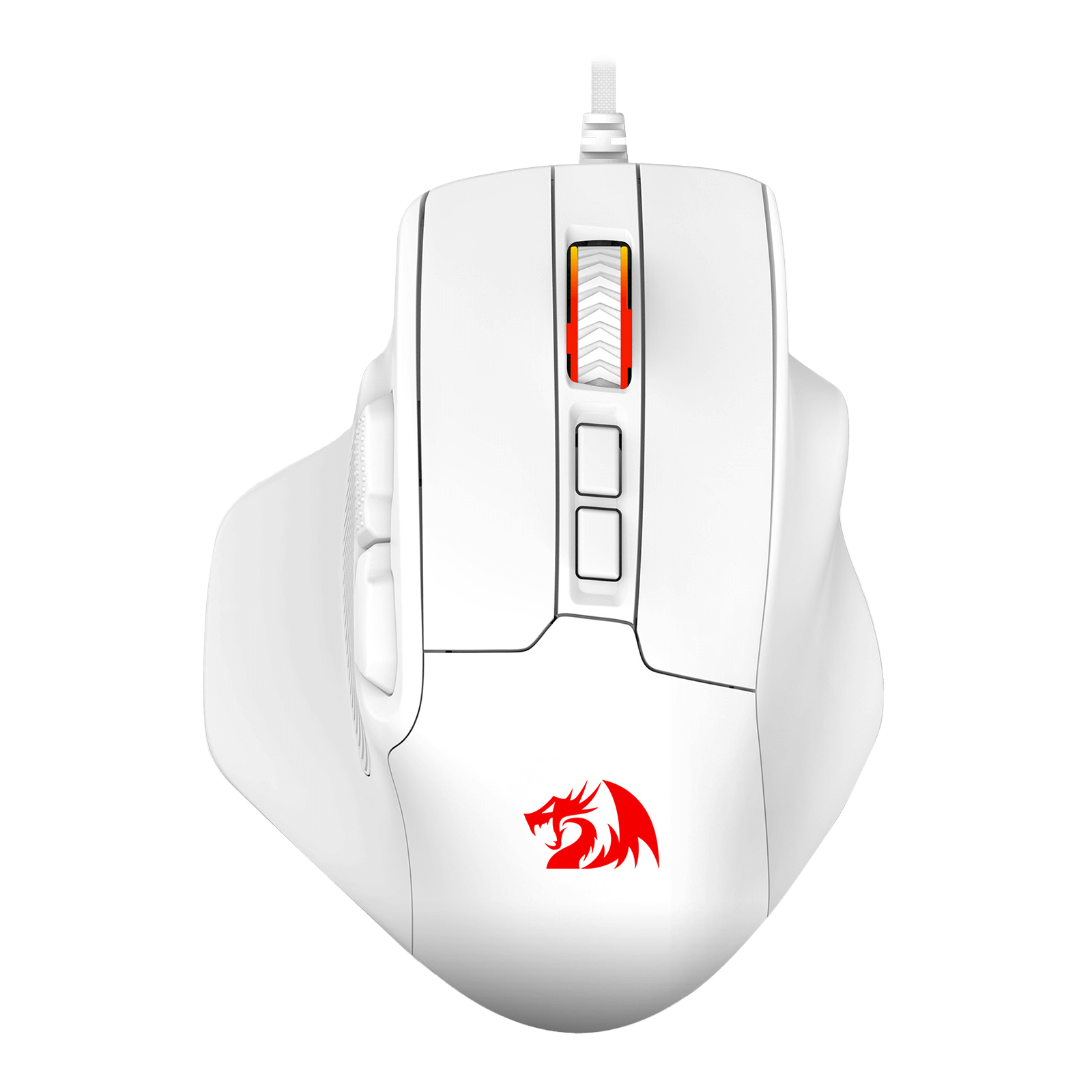 Redragon M806 Bullseye Gaming Mouse, 7 Programmable Buttons Wired RGB Gamer Mouse w/Ergonomic Natural Grip Build, Software Supports DIY Keybinds & Backlit