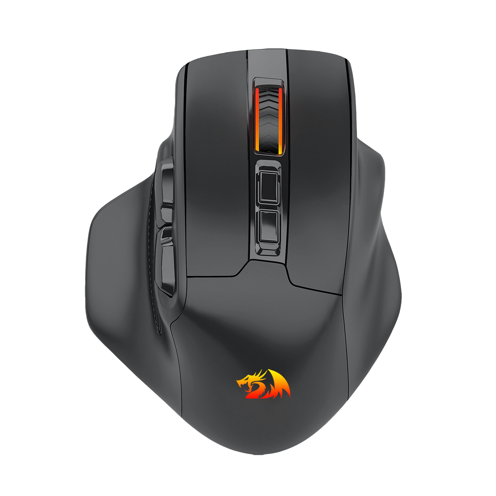 Redragon M806 Wireless Gaming Mouse, 7 Programmable Buttons Wired RGB Gamer Mouse w/ 3-Mode Connection, BT & 2.4G Wireless, Ergonomic Natural Grip Build, Software Supports DIY Keybinds & Backlit