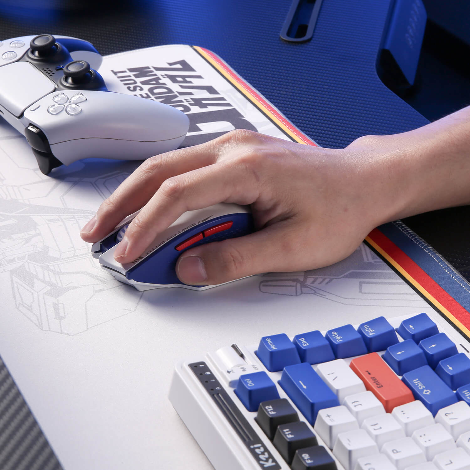Redragon M994 Mouse Gaming Bluetooth Nirkabel, Mouse Gamer Kabel/Nirkabel 26000 DPI dengan Koneksi 3 Mode, BT & Nirkabel 2.4G, 6 Tombol Makro, Kapasitas Daya Tahan Lama untuk PC/Mac/Laptop