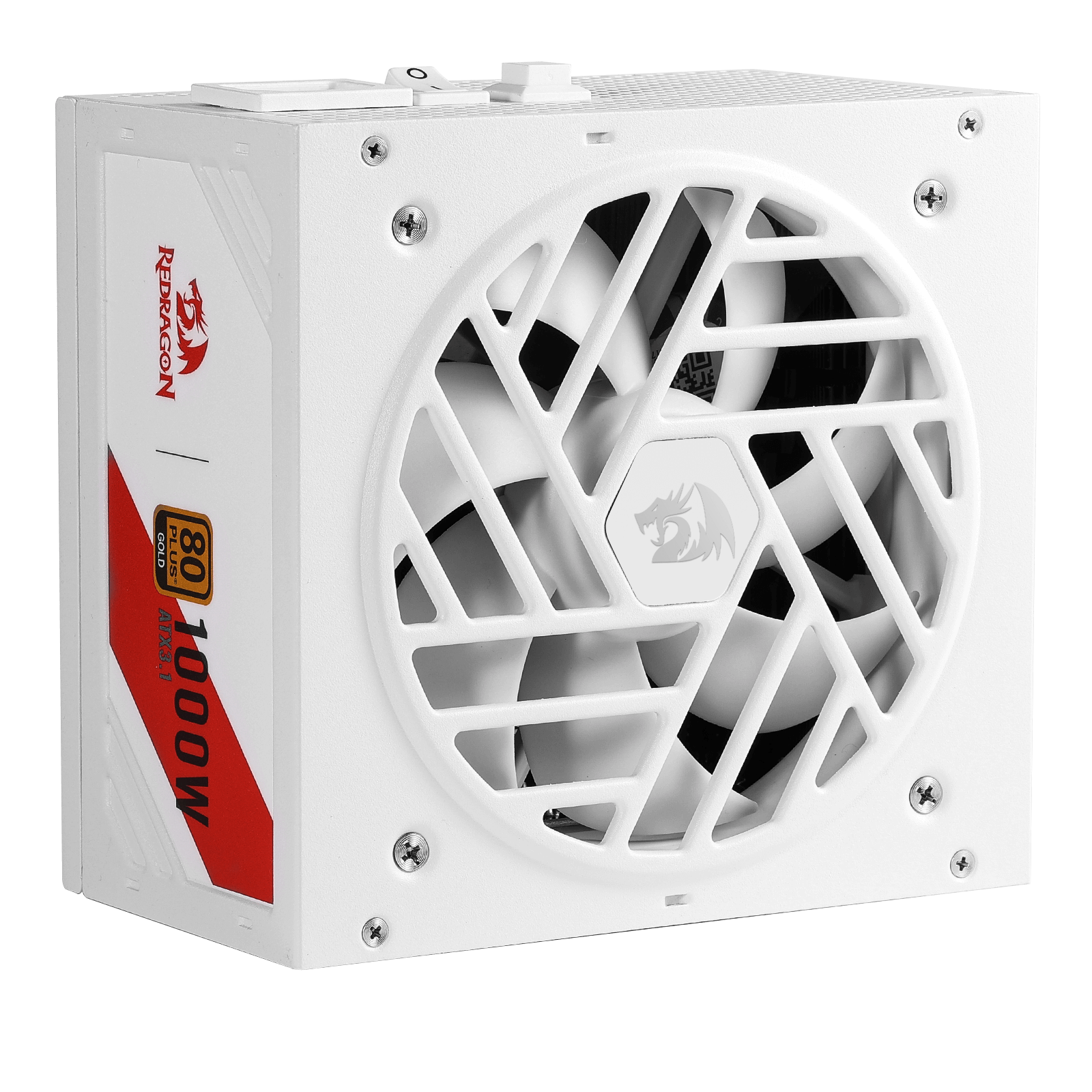 Redragon RGMS-1000W PRO 80+ Gold 1000 Watt Power Supply w/Upgraded ATX 3.1 & PCIe 5.1 Fully Modular, Compact 150mm Size, Smart ECO Low Noise Fan, 100% Japanese Capacitors, Full Mod Cables