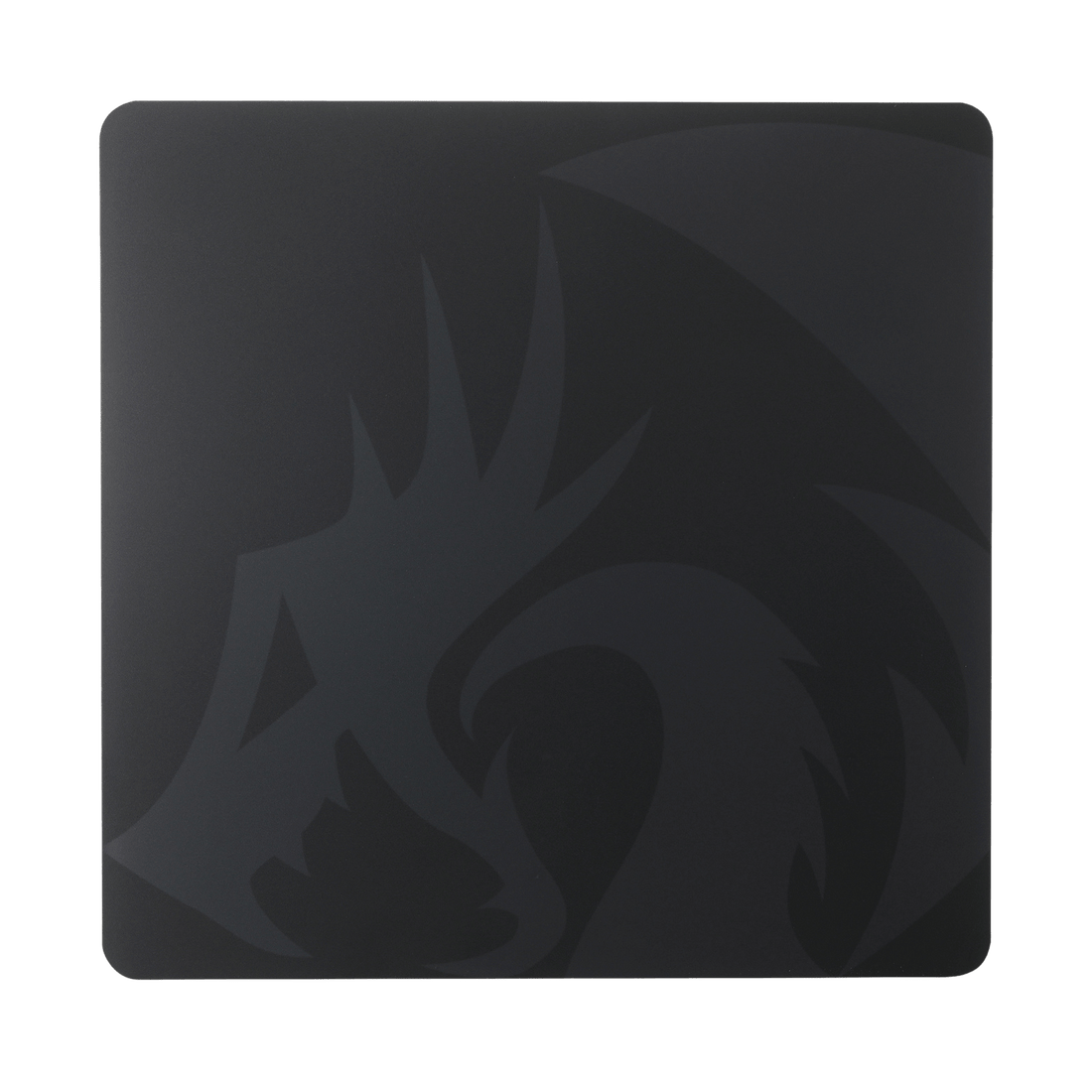 Redragon PG1M Glass Mouse Pad - Ultra-Smooth Precision Surface with Non-Slip Base, Easy to Clean, Hard Mousepad for Gaming - 330 x 330 x 3.7mm, White