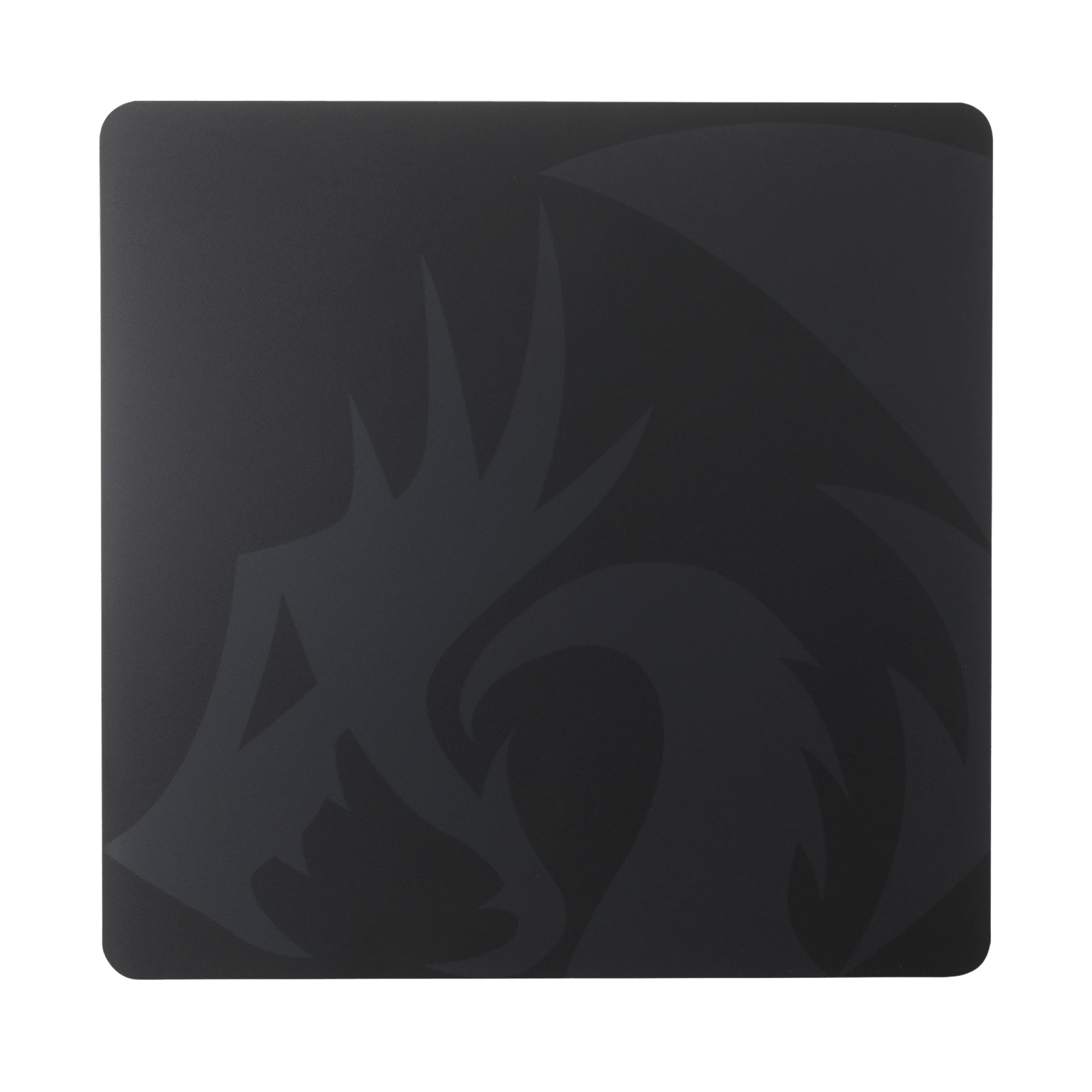 Redragon PG1M Glass Mouse Pad - Ultra-Smooth Precision Surface with Non-Slip Base, Easy to Clean, Hard Mousepad for Gaming - 330 x 330 x 3.7mm, Black