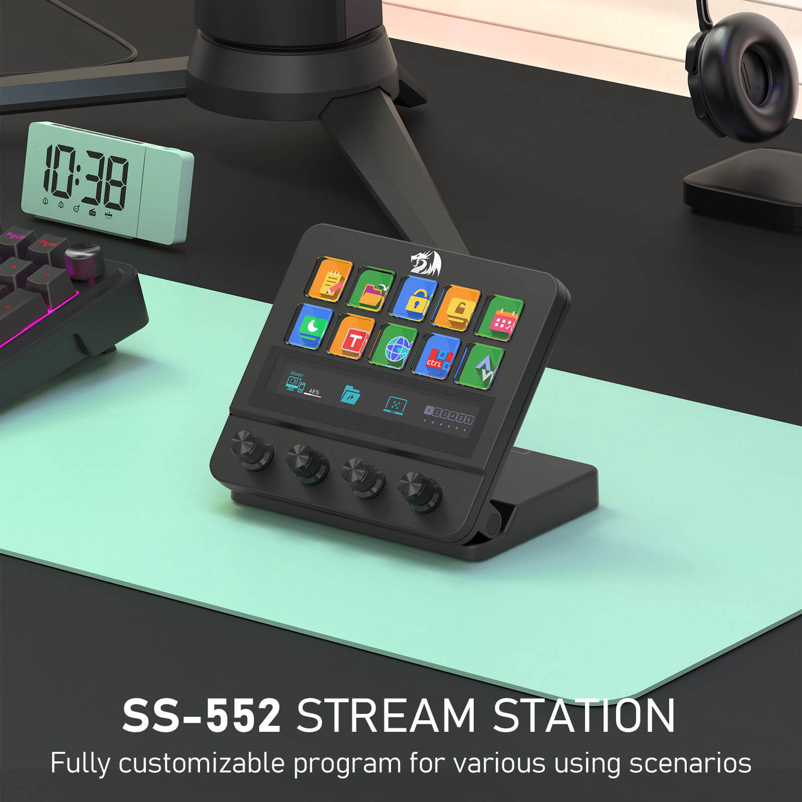 Redragon SS-552 Deck Pengendali Stream