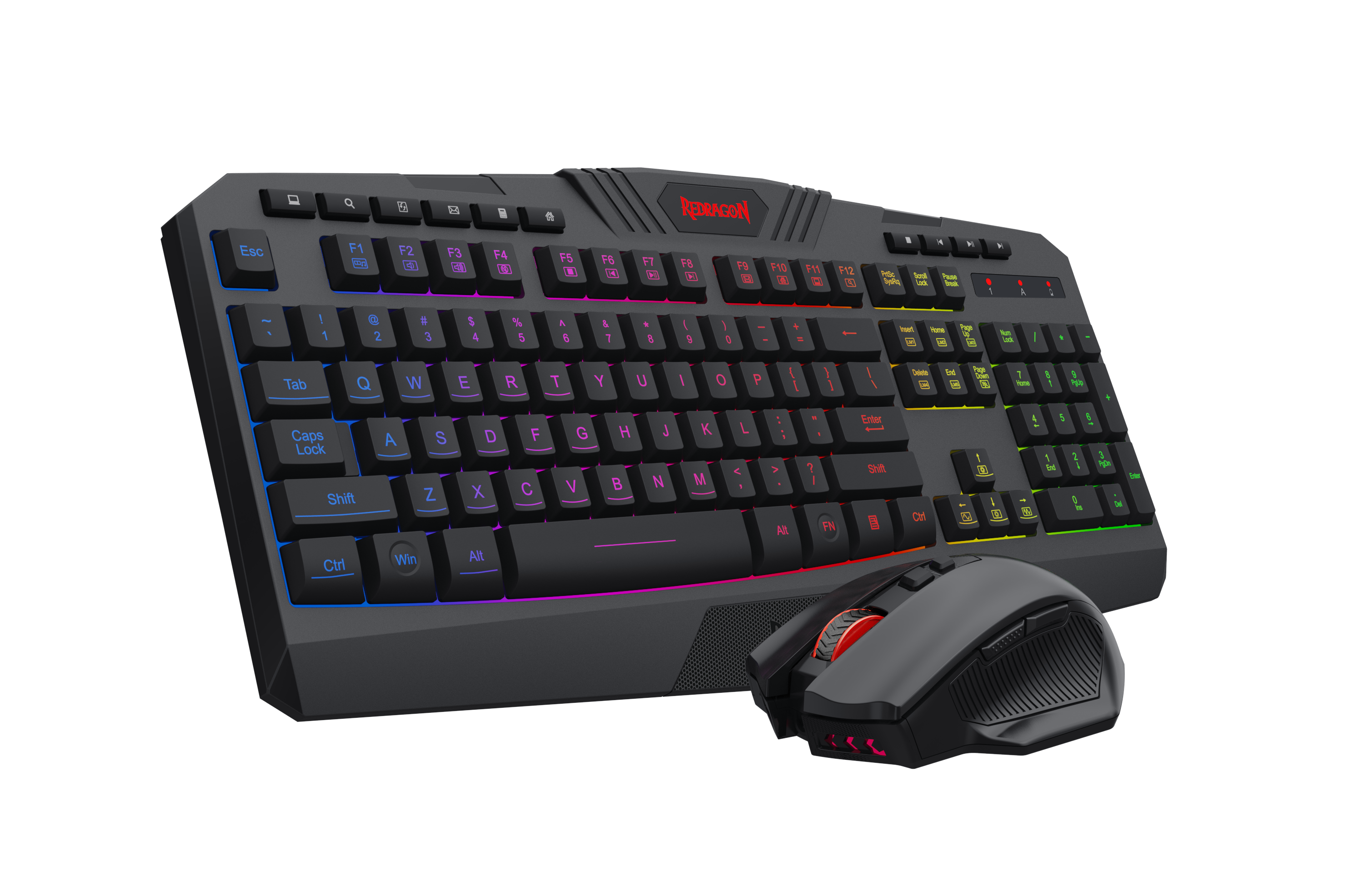 Redragon S101-KS Kombo Keyboard & Mouse Gaming Nirkabel