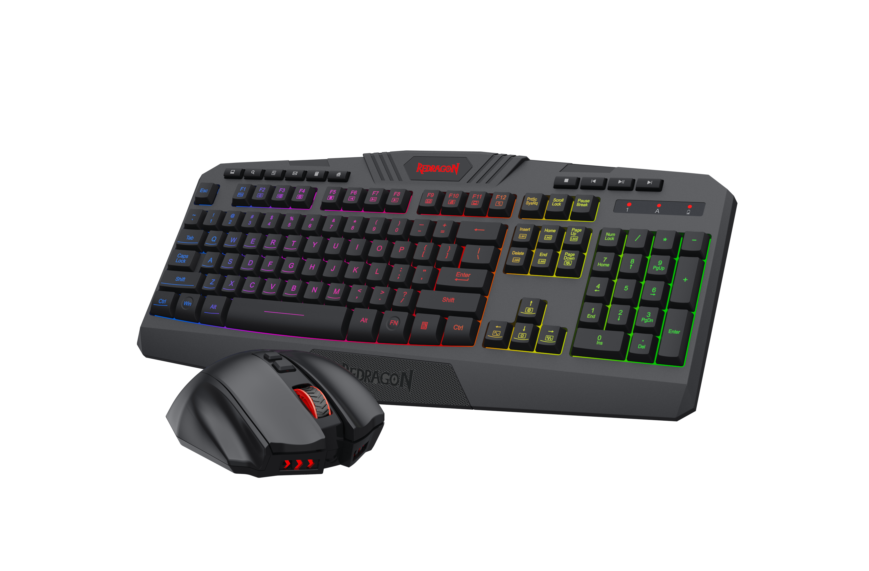 Redragon S101-KS Kombo Keyboard & Mouse Gaming Nirkabel