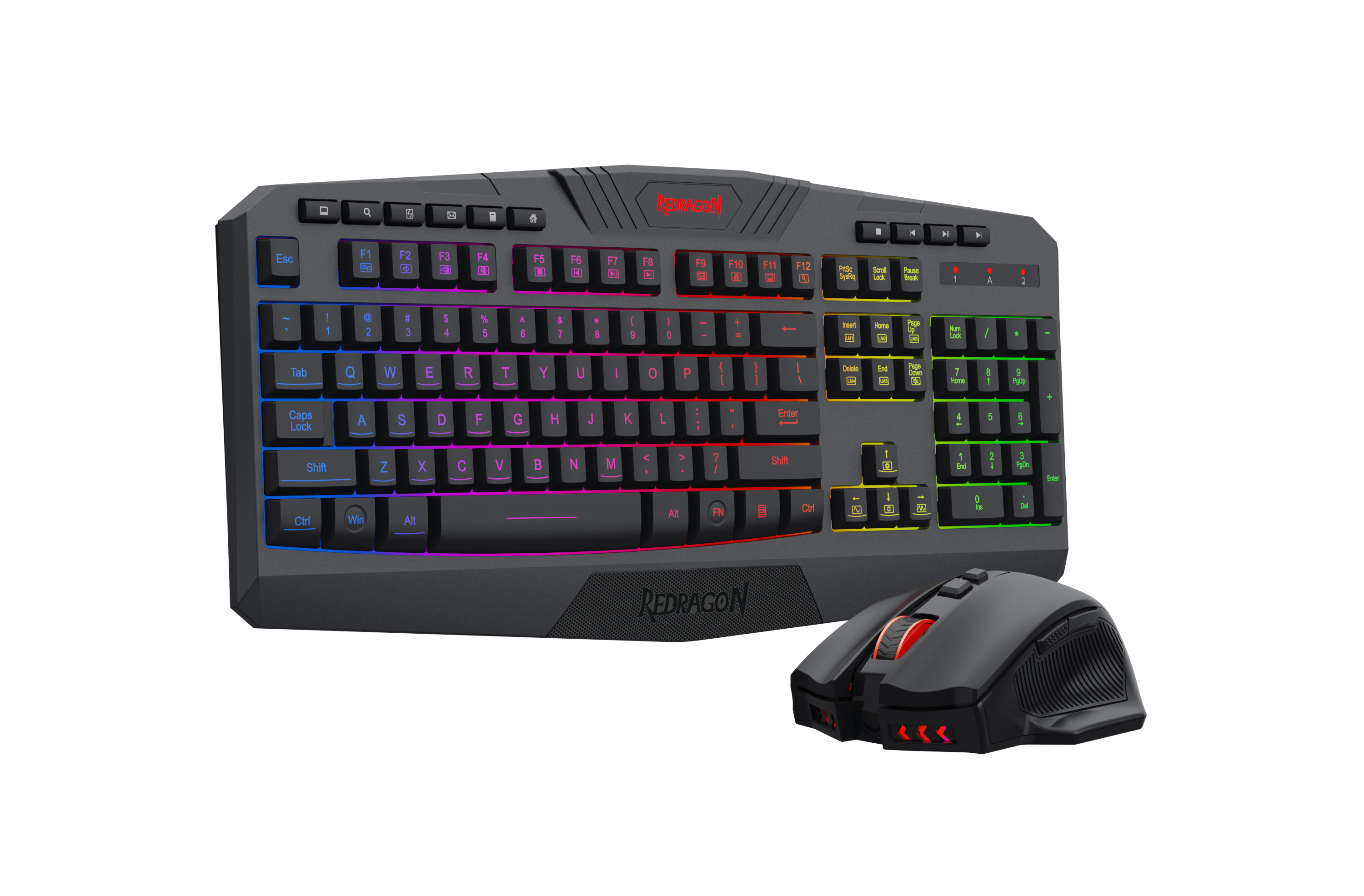 Redragon S101-KS Kombo Keyboard & Mouse Gaming Nirkabel