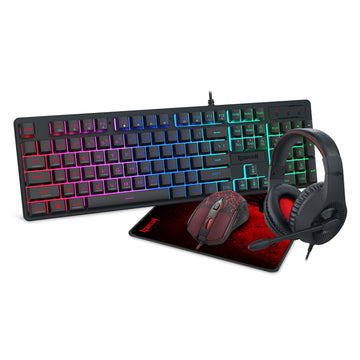 Redragon Essentials S107P-BA Paket Gaming 4 in 1