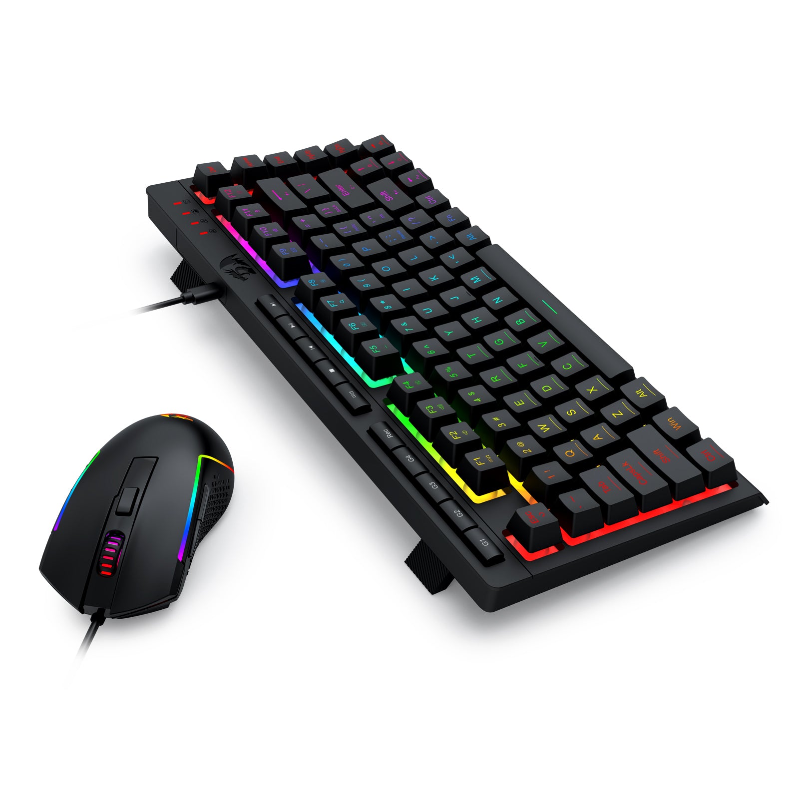 BUNDLE KEYBOARD & MOUSE BERKABEL GAMING ESSENTIAL S155-RGB