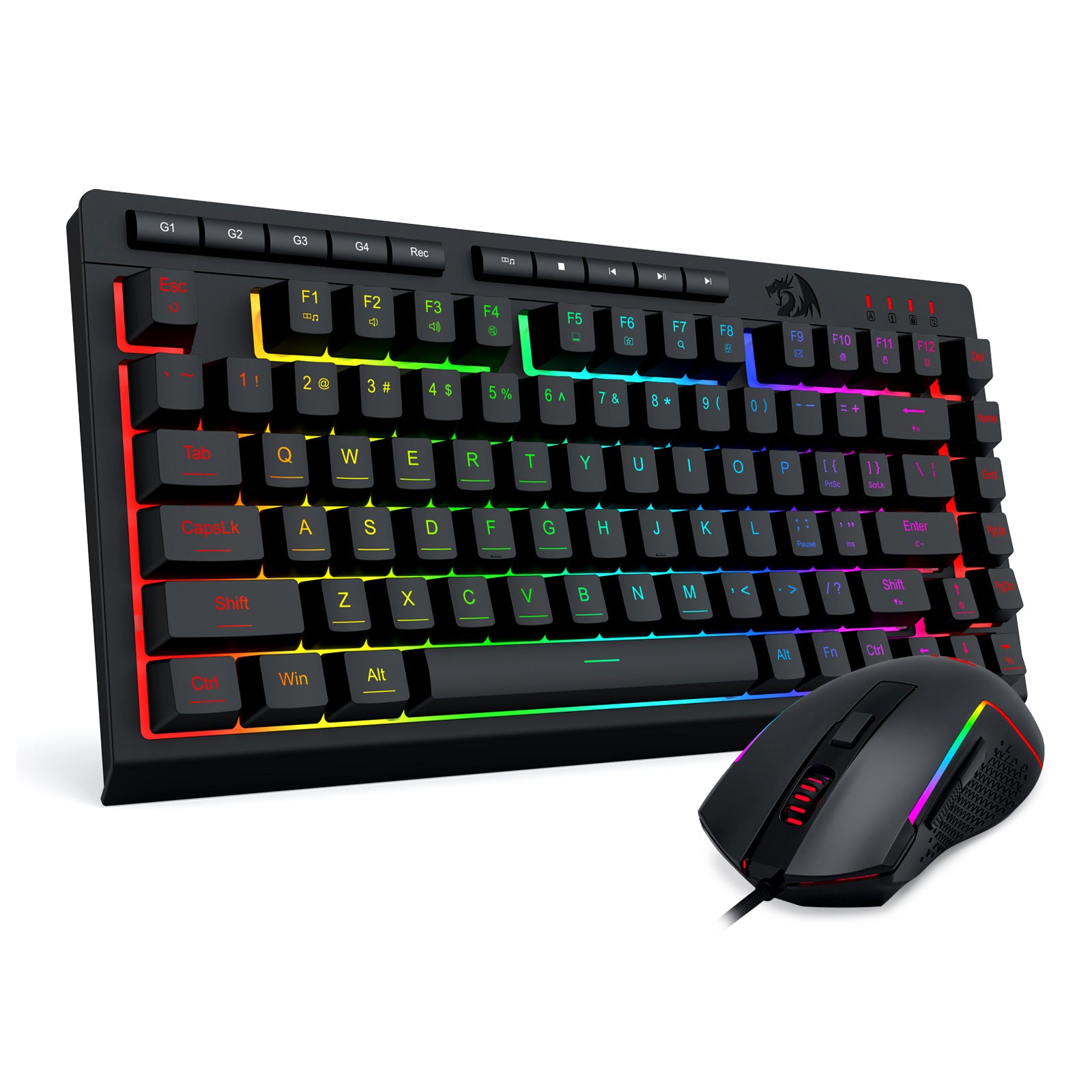 BUNDLE KEYBOARD & MOUSE BERKABEL GAMING ESSENTIAL S155-RGB