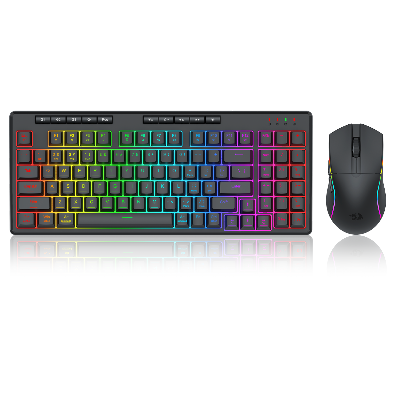 GAMING ESSENTIALS S156-PRO KEYBOARD & MOUSE BUNDLE KONEKSI 3 MODE