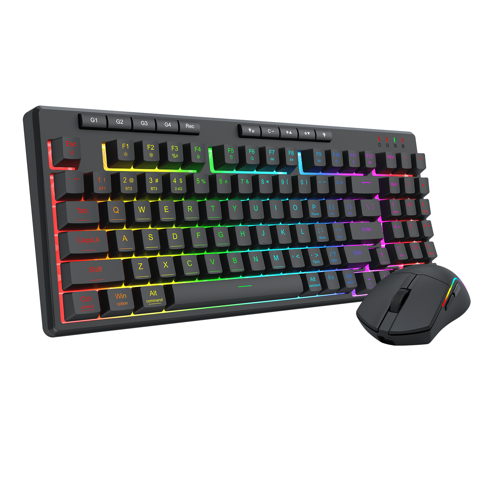 GAMING ESSENTIALS S156-PRO KEYBOARD & MOUSE BUNDLE KONEKSI 3 MODE