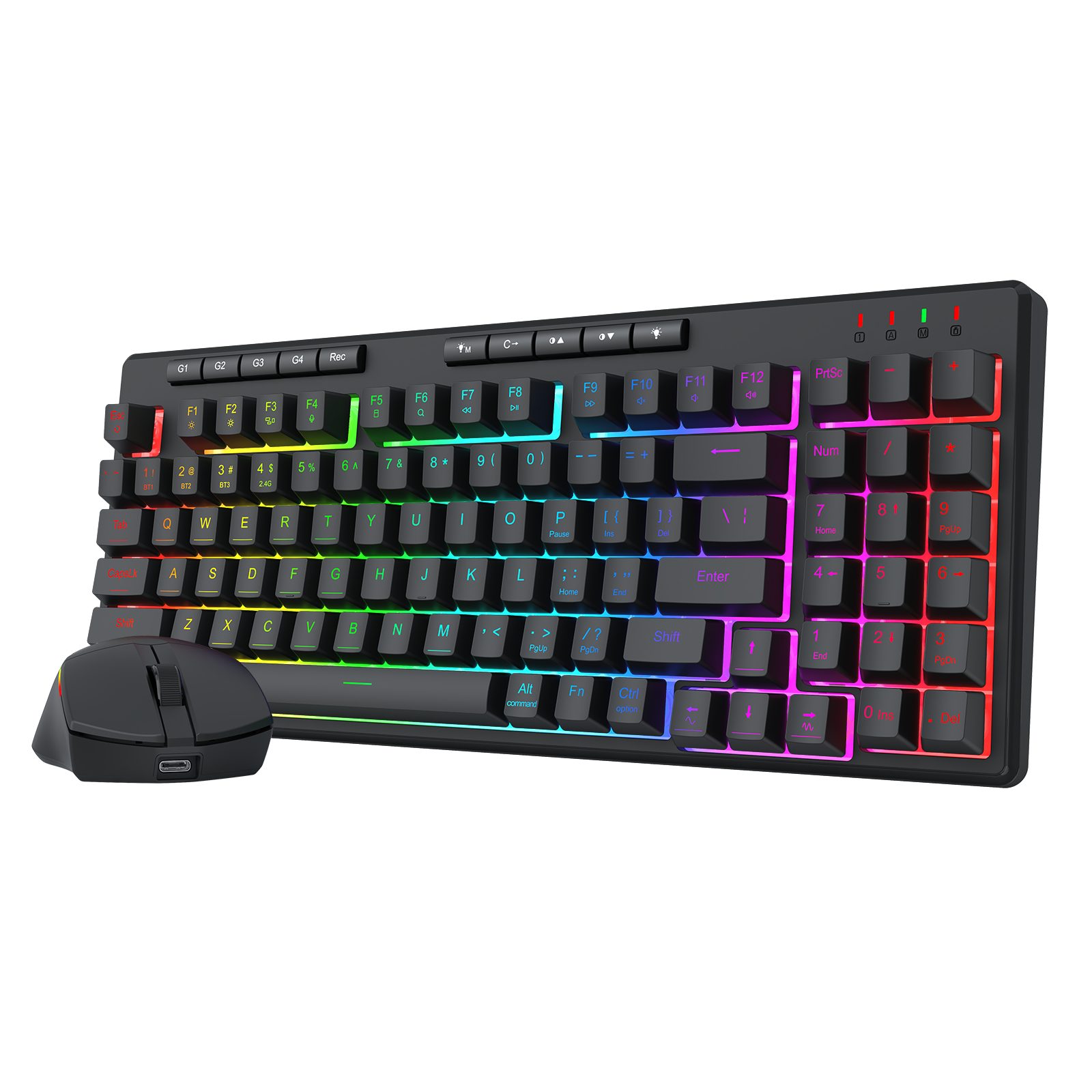 GAMING ESSENTIALS S156-PRO KEYBOARD & MOUSE BUNDLE KONEKSI 3 MODE