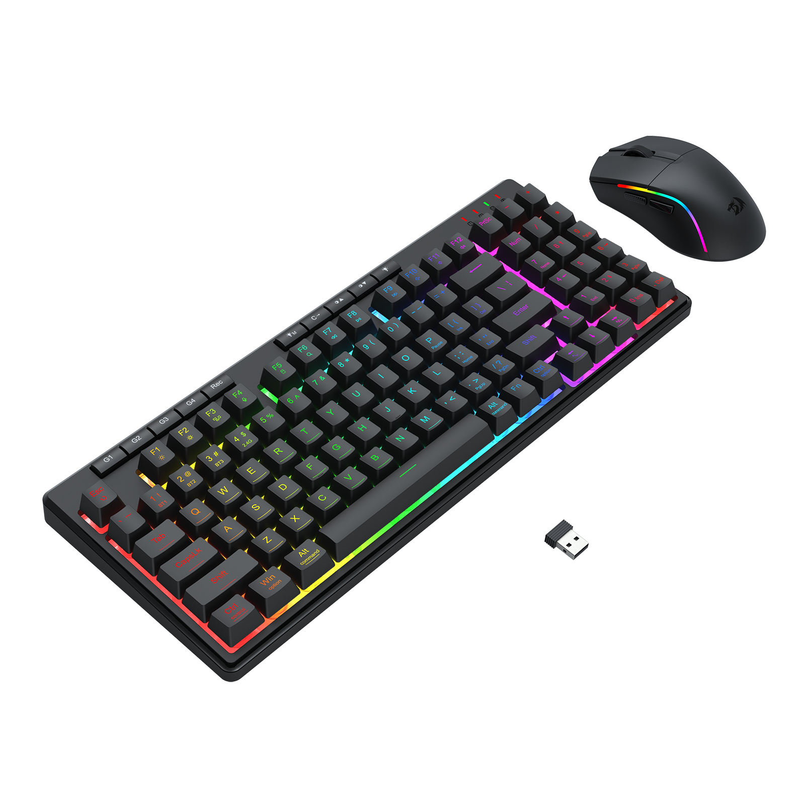 GAMING ESSENTIALS S156-PRO KEYBOARD & MOUSE BUNDLE KONEKSI 3 MODE