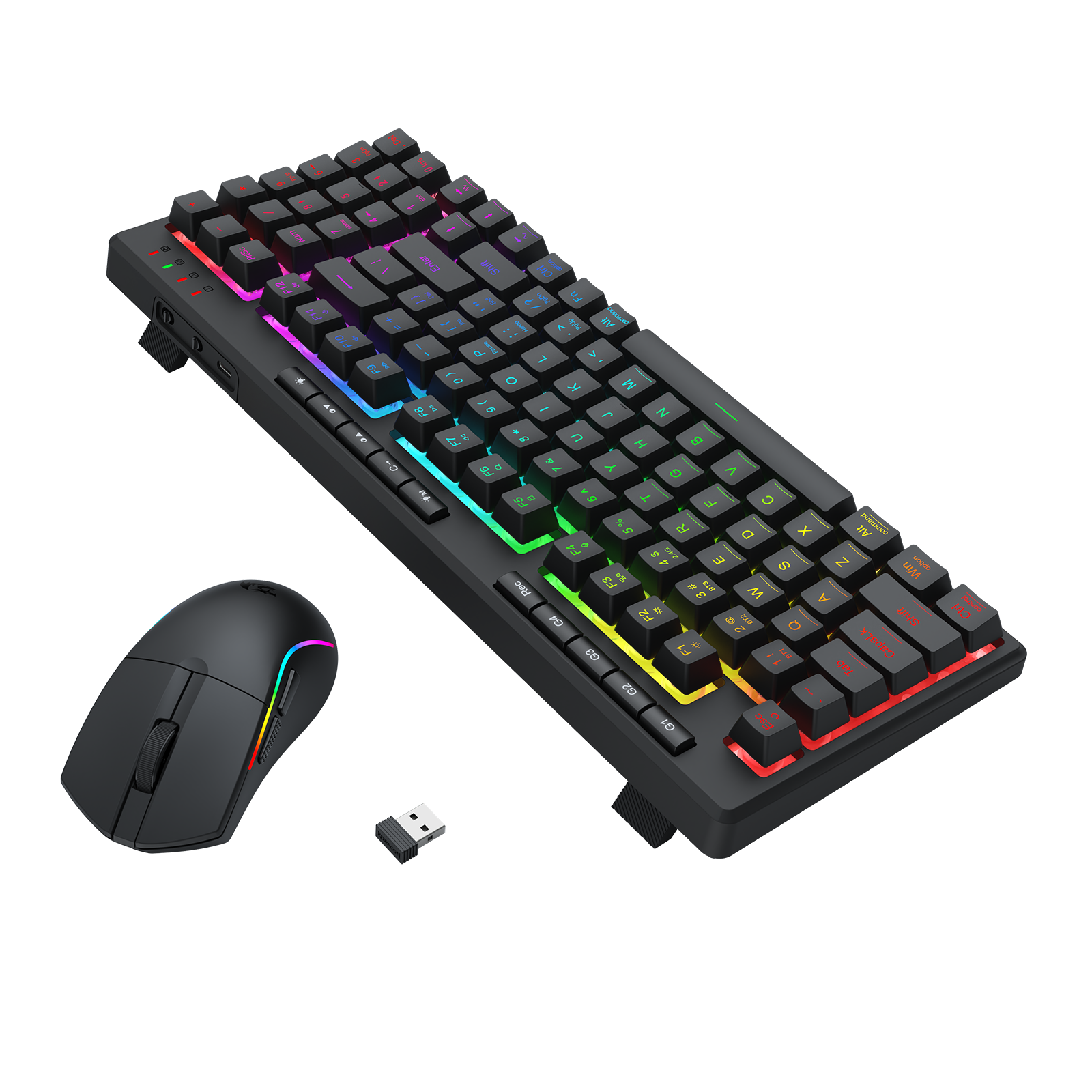 GAMING ESSENTIALS S156-PRO KEYBOARD & MOUSE BUNDLE KONEKSI 3 MODE