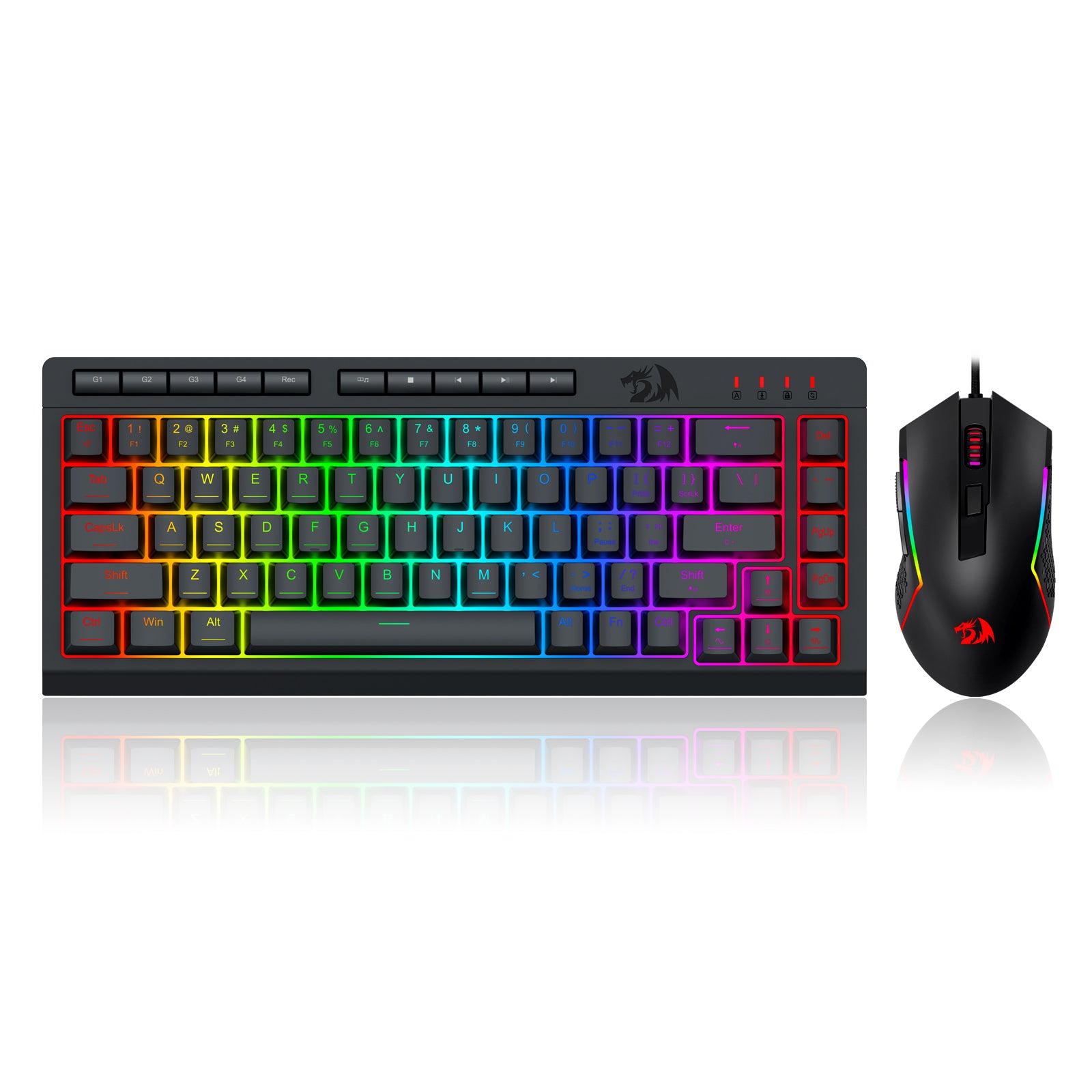 GAMING ESSENTIAL S157-RGB BUNDEL KEYBOARD & MOUSE BERKABEL