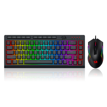 GAMING ESSENTIAL S157-RGB BUNDEL KEYBOARD & MOUSE BERKABEL