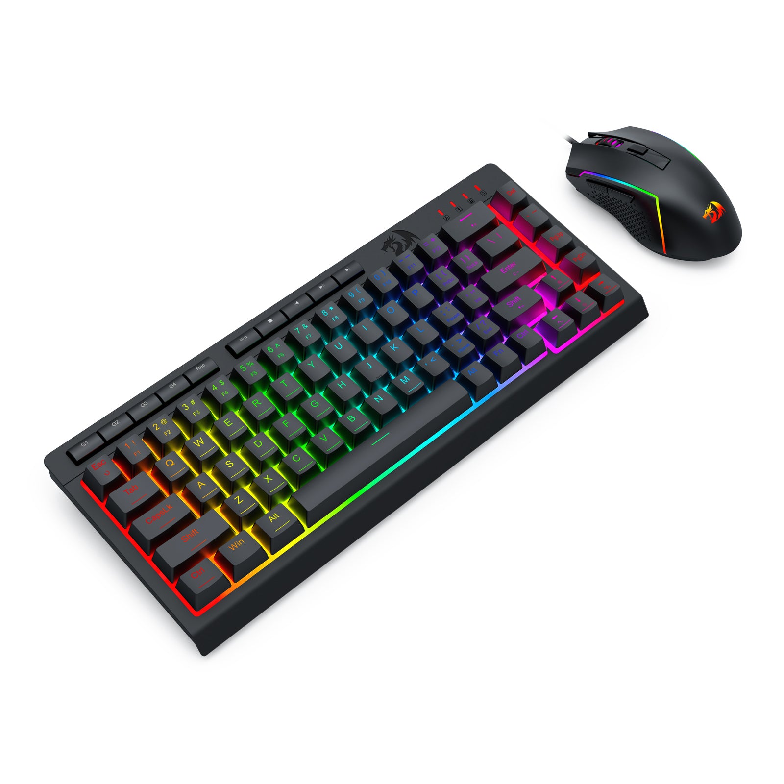 GAMING ESSENTIAL S157-RGB BUNDEL KEYBOARD & MOUSE BERKABEL