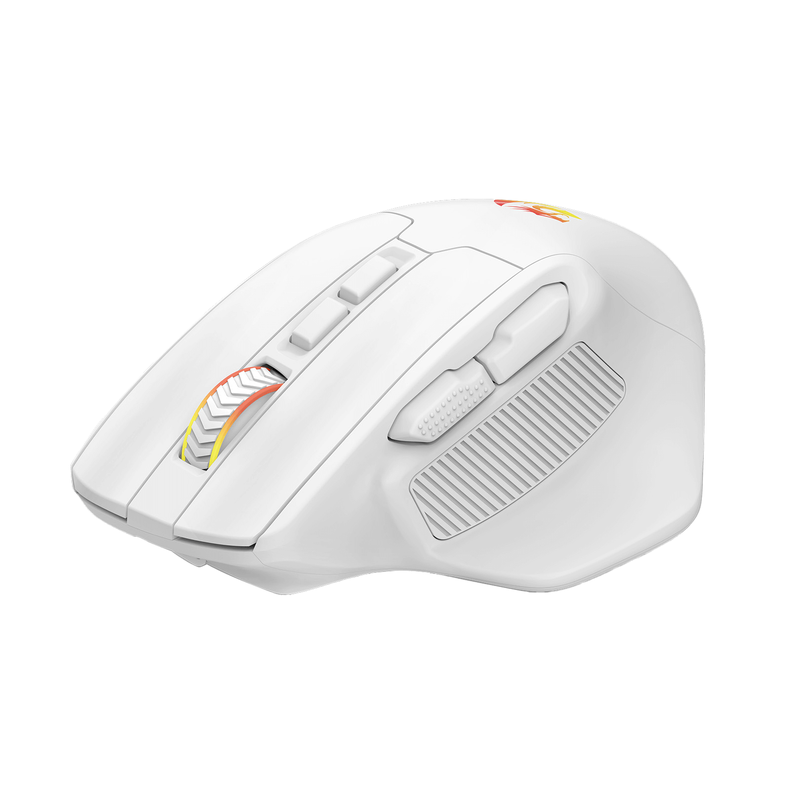 Redragon M806 Wireless Gaming Mouse, 7 Programmable Buttons Wired RGB Gamer Mouse w/ 3-Mode Connection, BT & 2.4G Wireless, Ergonomic Natural Grip Build, Software Supports DIY Keybinds & Backlit
