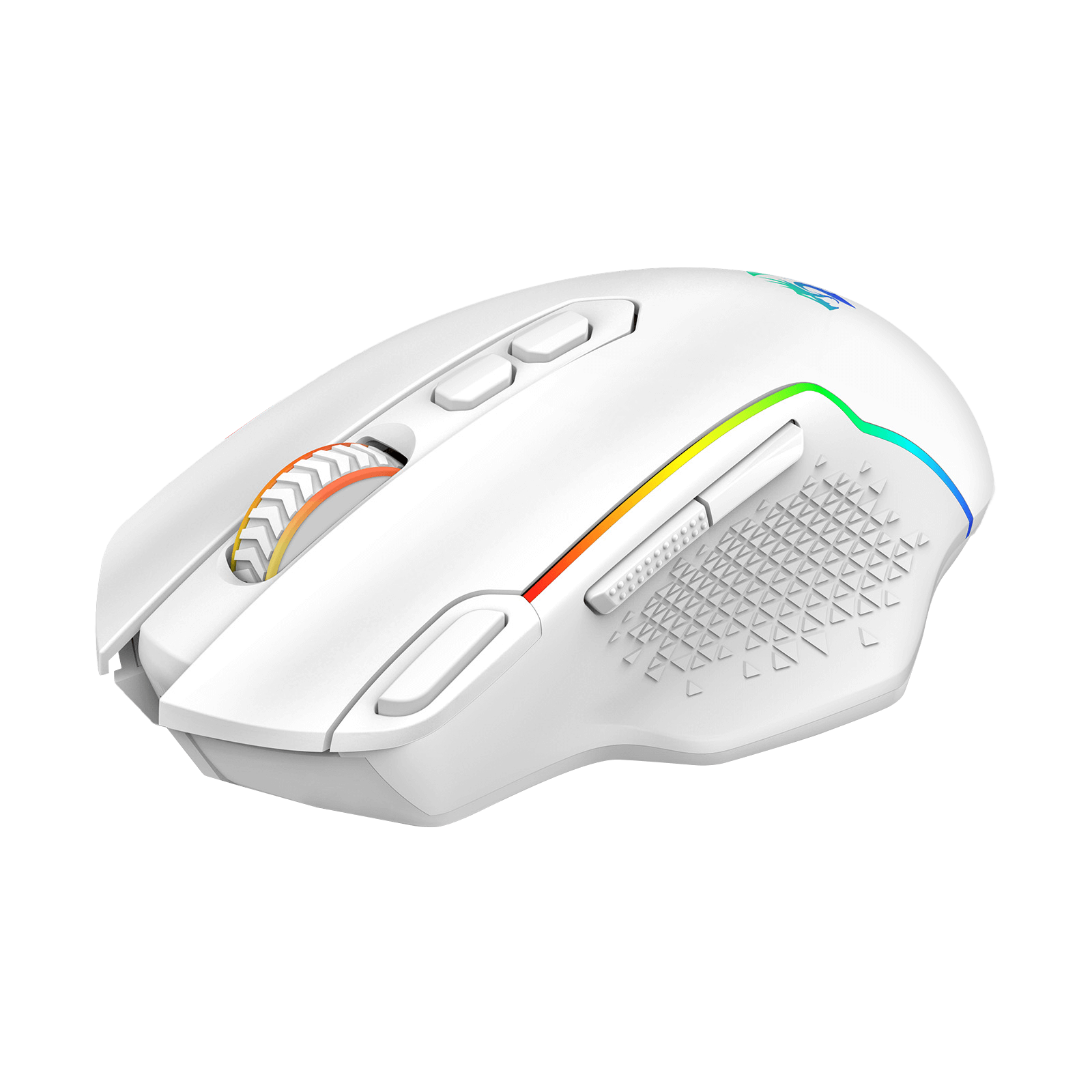 Mouse Gaming Nirkabel Redragon M810 Pro, Mouse Gamer Kabel/Nirkabel 10000 DPI dengan Tombol Rapid Fire, 8 Tombol Makro, Kapasitas Daya Tahan 45 Jam, dan Lampu Latar RGB untuk PC/Mac/Laptop