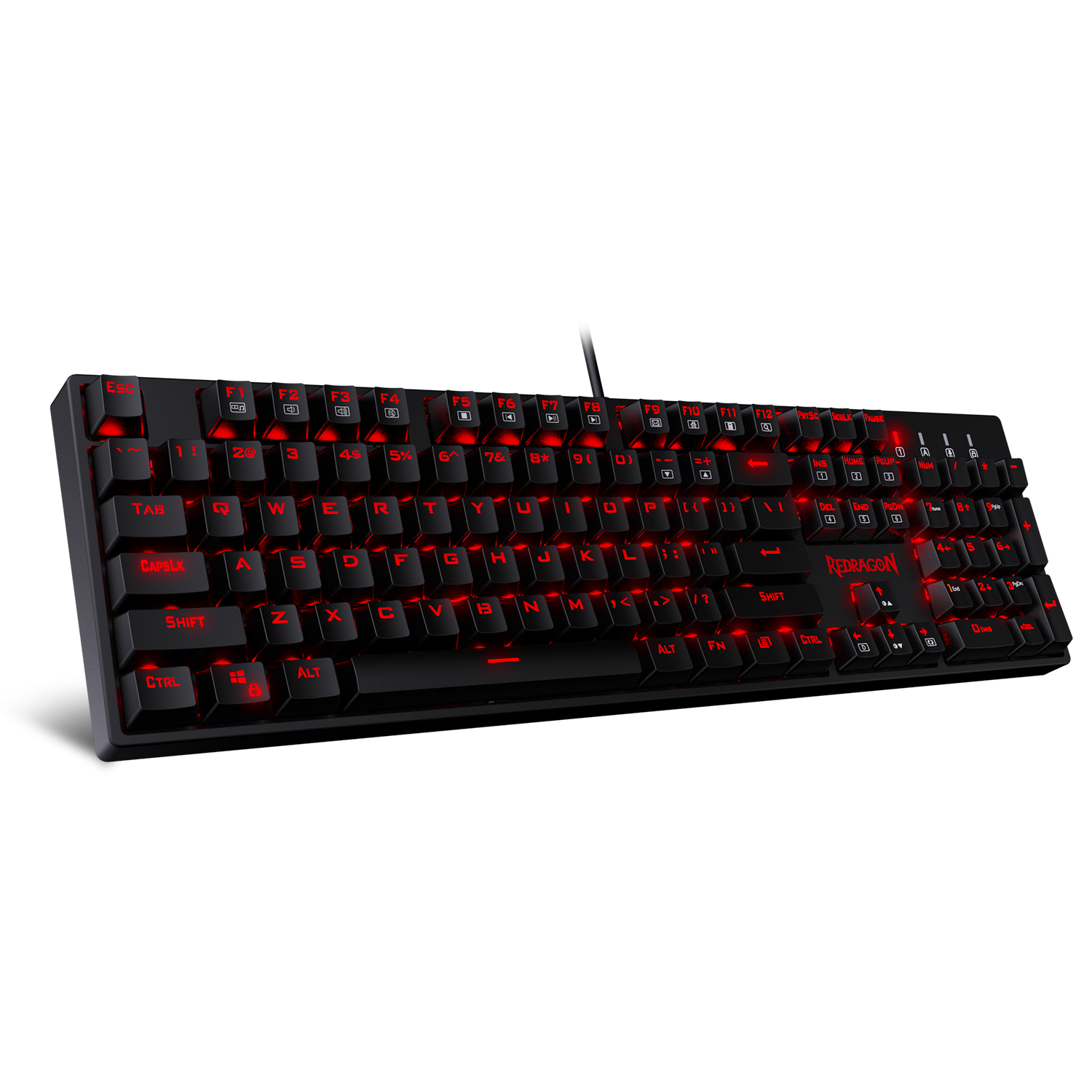 Redragon K582 SURARA Red LED Backlit Mechanical Gaming Keyboard 1