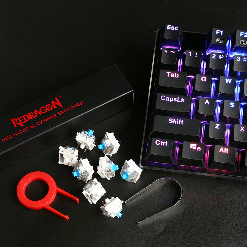 K556 RGB Keyboard Gaming Mekanik 104 Tombol