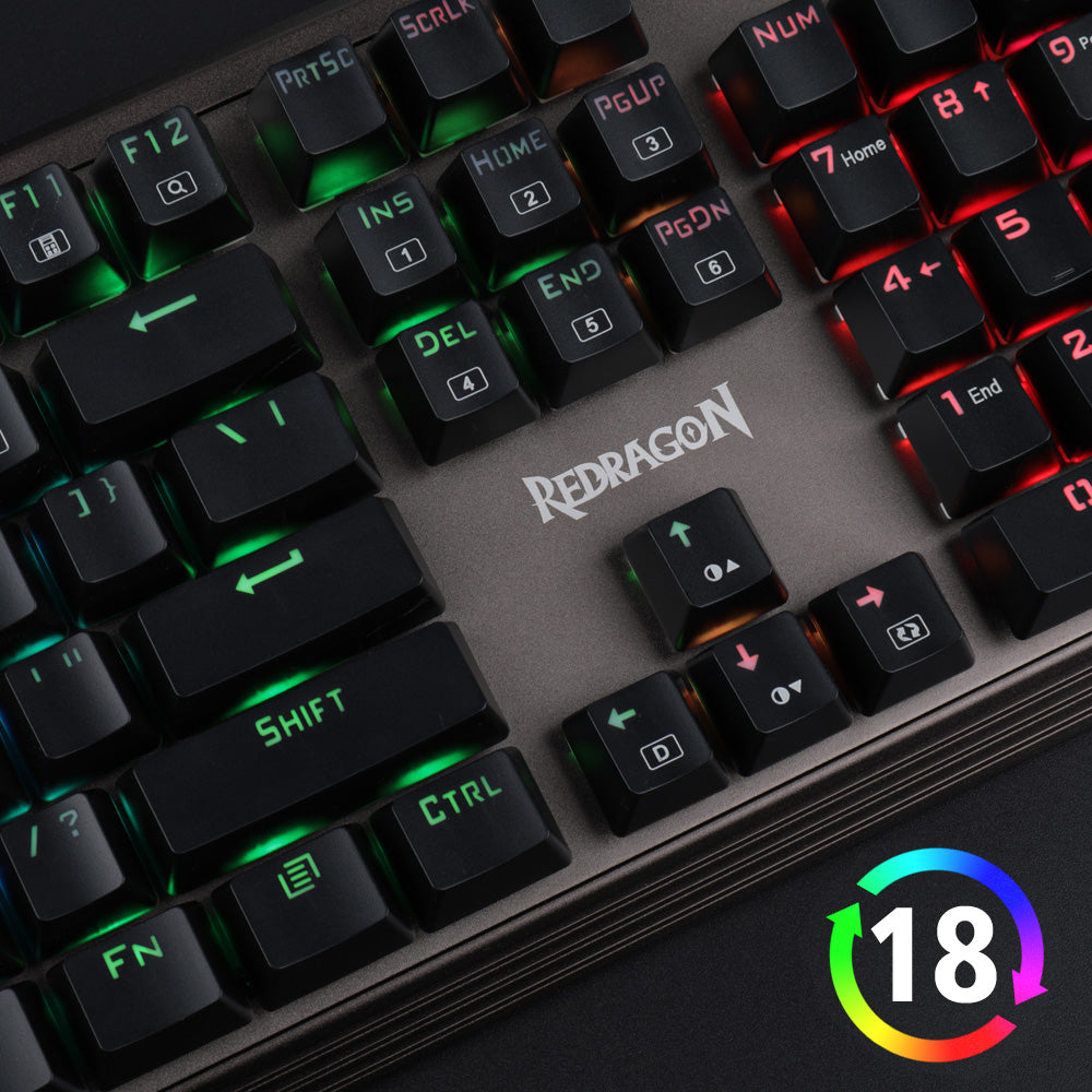 Redragon K570 PARTRYUSA RGB Backlit Mechanical Gaming Keyboard