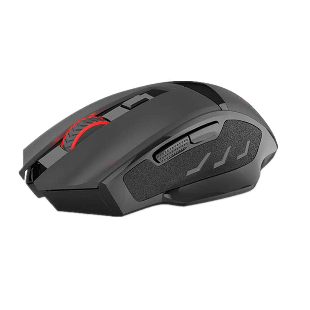 Redragon M653 MIG Mini Maus Kabellose Maus Optische 2.4G Funkmaus mit USB Nano Empfänger für Office & Game, 5 Einstellbare DPI, 6 Tasten Optische Mäuse für PC Desktop, Macbook, Notebook, PC, Laptop, Computer