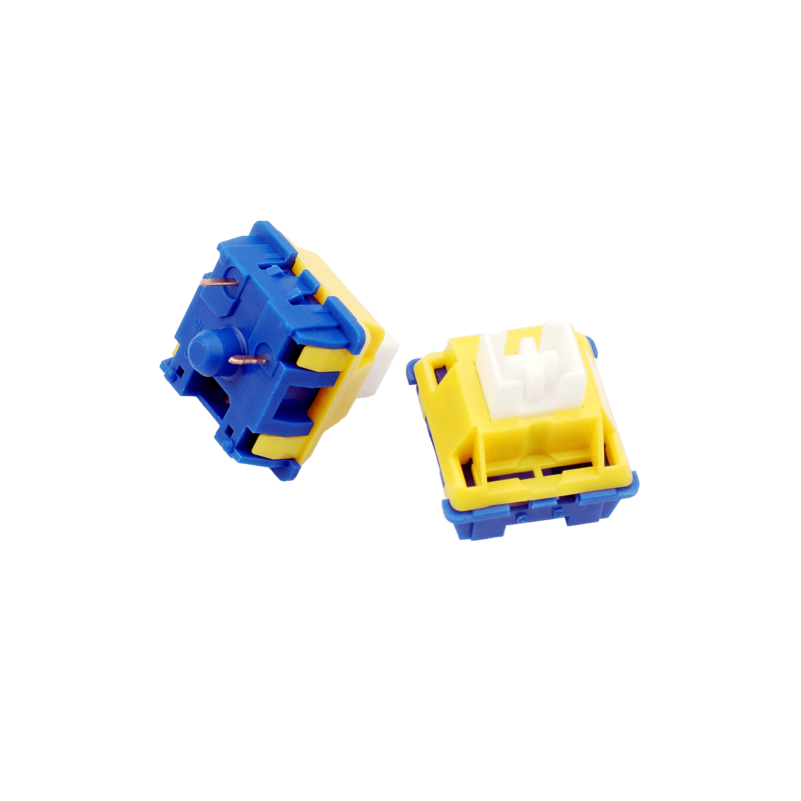 Redragon A113 Bullet-B Tactile Mechanical Switch, Modifikasi Switch Clicky Keyboard DIY Hot-Swappable, 50 Juta Klik (24 pcs Switch, Keycap + Pencabut Switch)