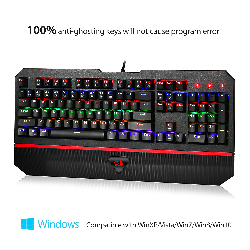 K558 ANALA Keyboard Gaming Mekanik dengan Lampu Latar LED