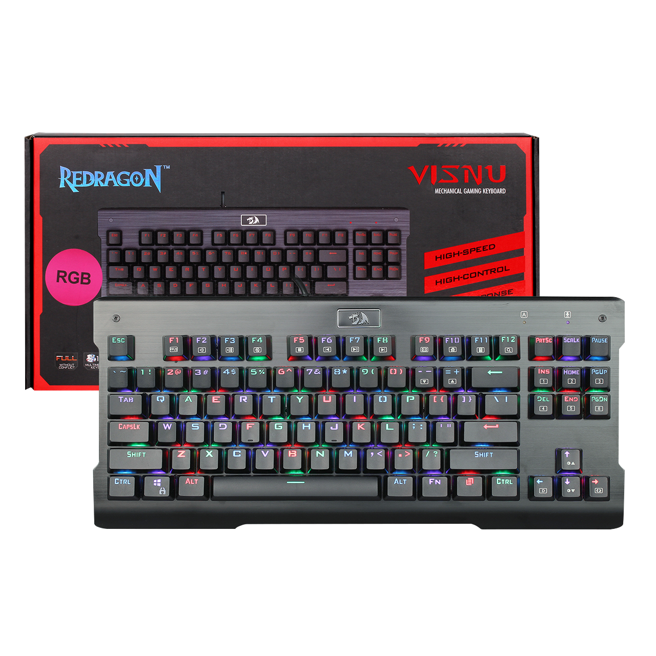 Redragon K561 RGB Mechanical Gaming Keyboard 87 Keys