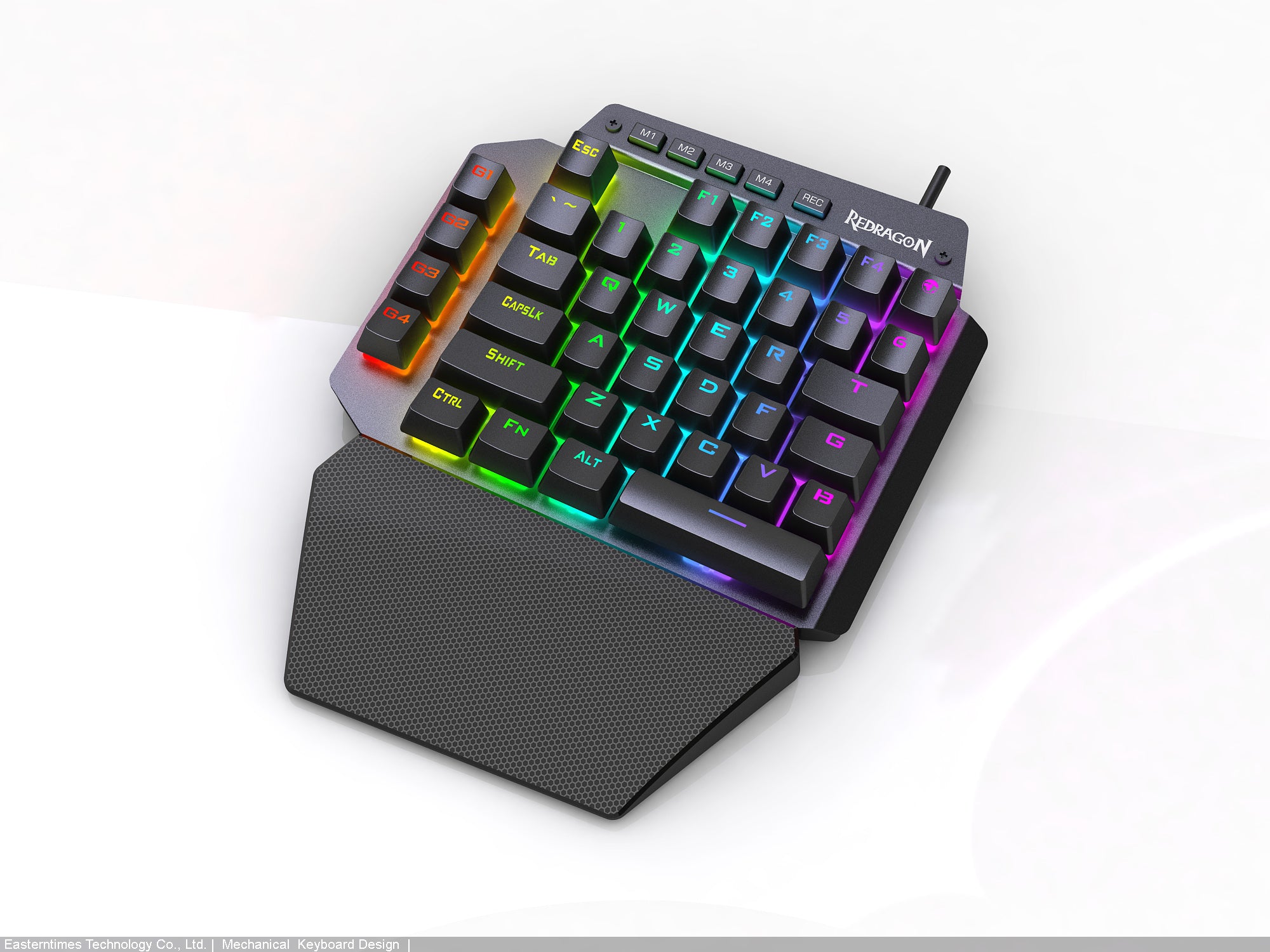 Redragon IDA K583 MECHANICAL GAMING MINI KEYPAD Dengan Tombol Makro dan USB HUB