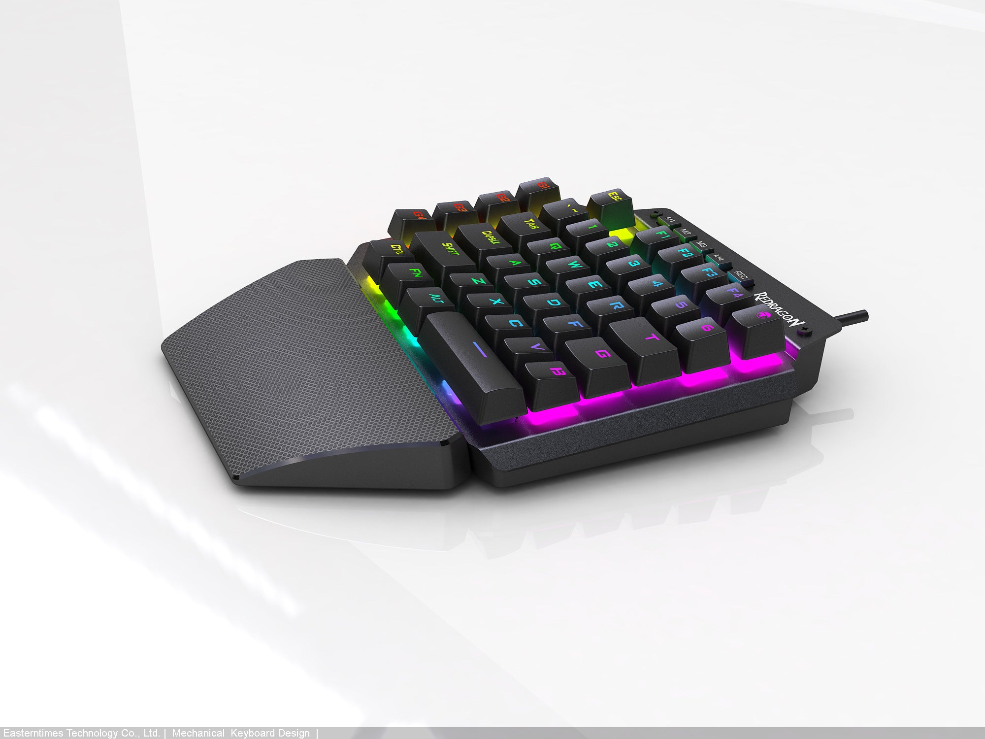 Redragon IDA K583 MECHANICAL GAMING MINI KEYPAD Dengan Tombol Makro dan USB HUB