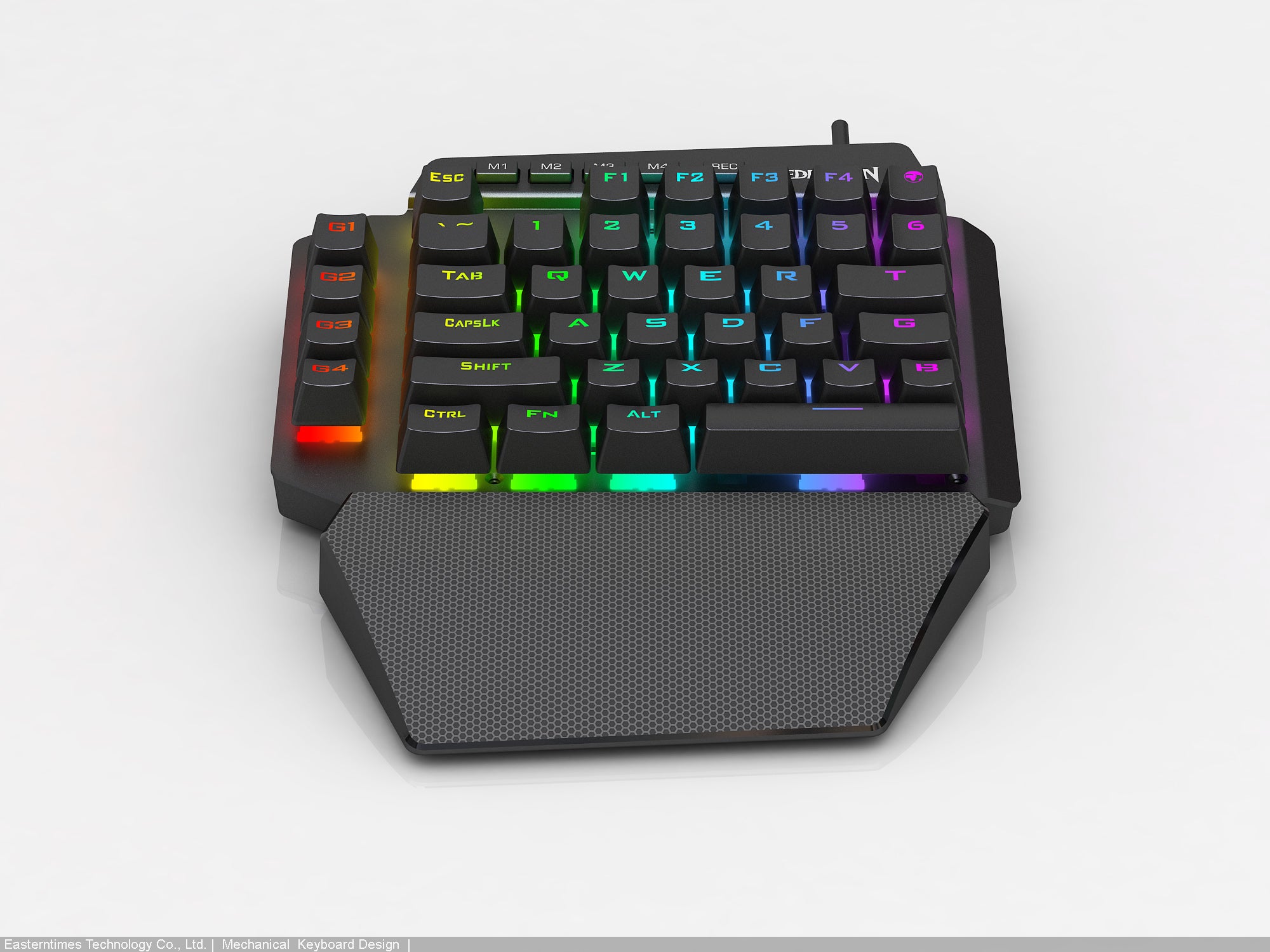 Redragon IDA K583 MECHANICAL GAMING MINI KEYPAD Dengan Tombol Makro dan USB HUB
