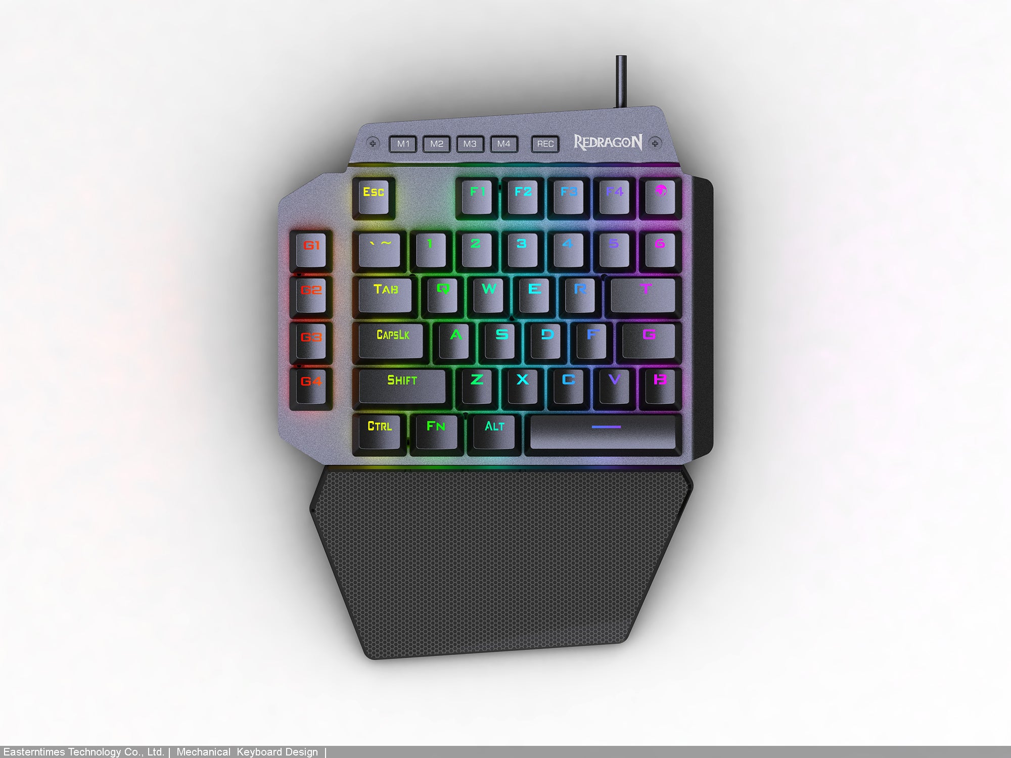 Redragon IDA K583 MECHANICAL GAMING MINI KEYPAD Dengan Tombol Makro dan USB HUB