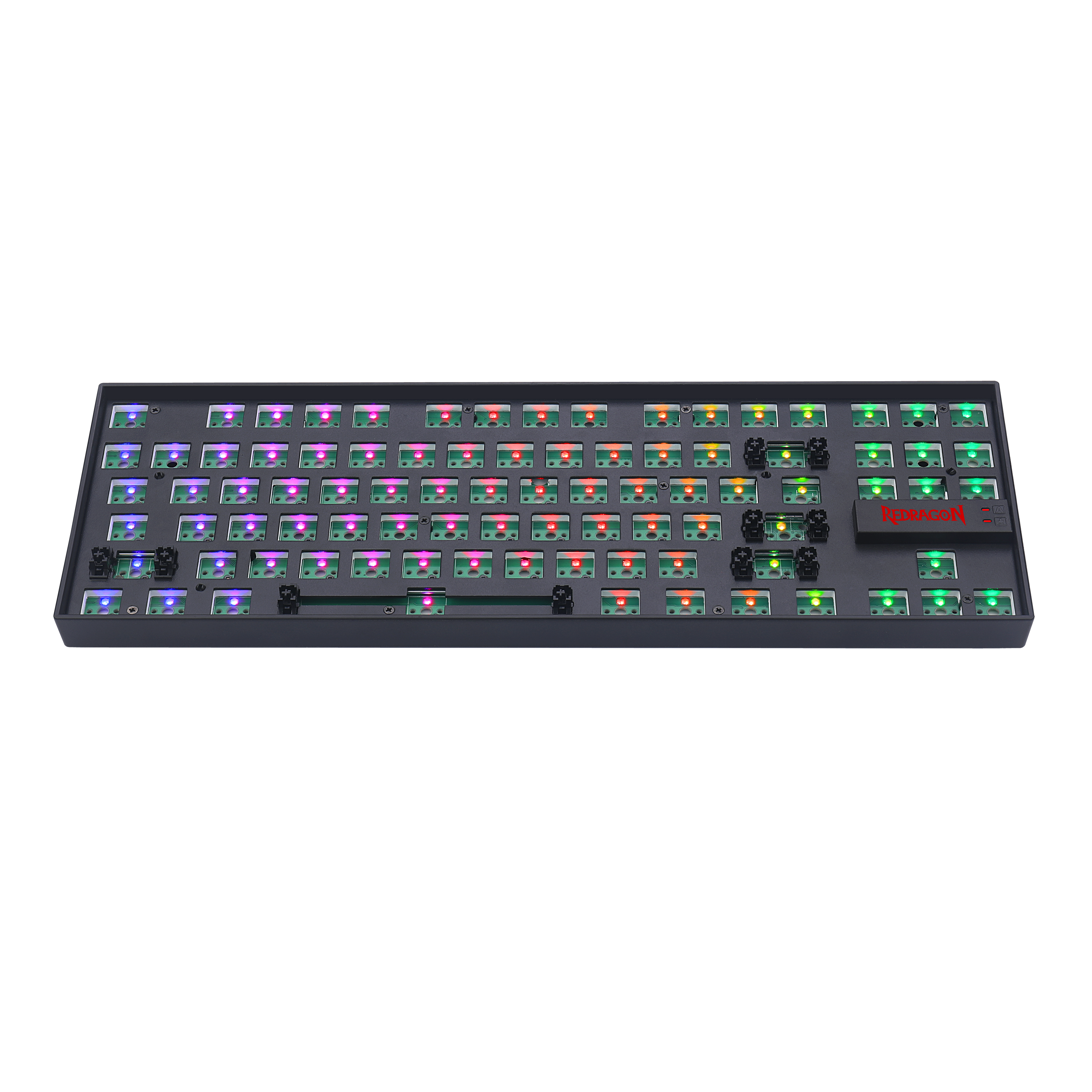 Redragon BBK552 Barebone DIY RGB Backlit Mechanical Gaming Keyboard