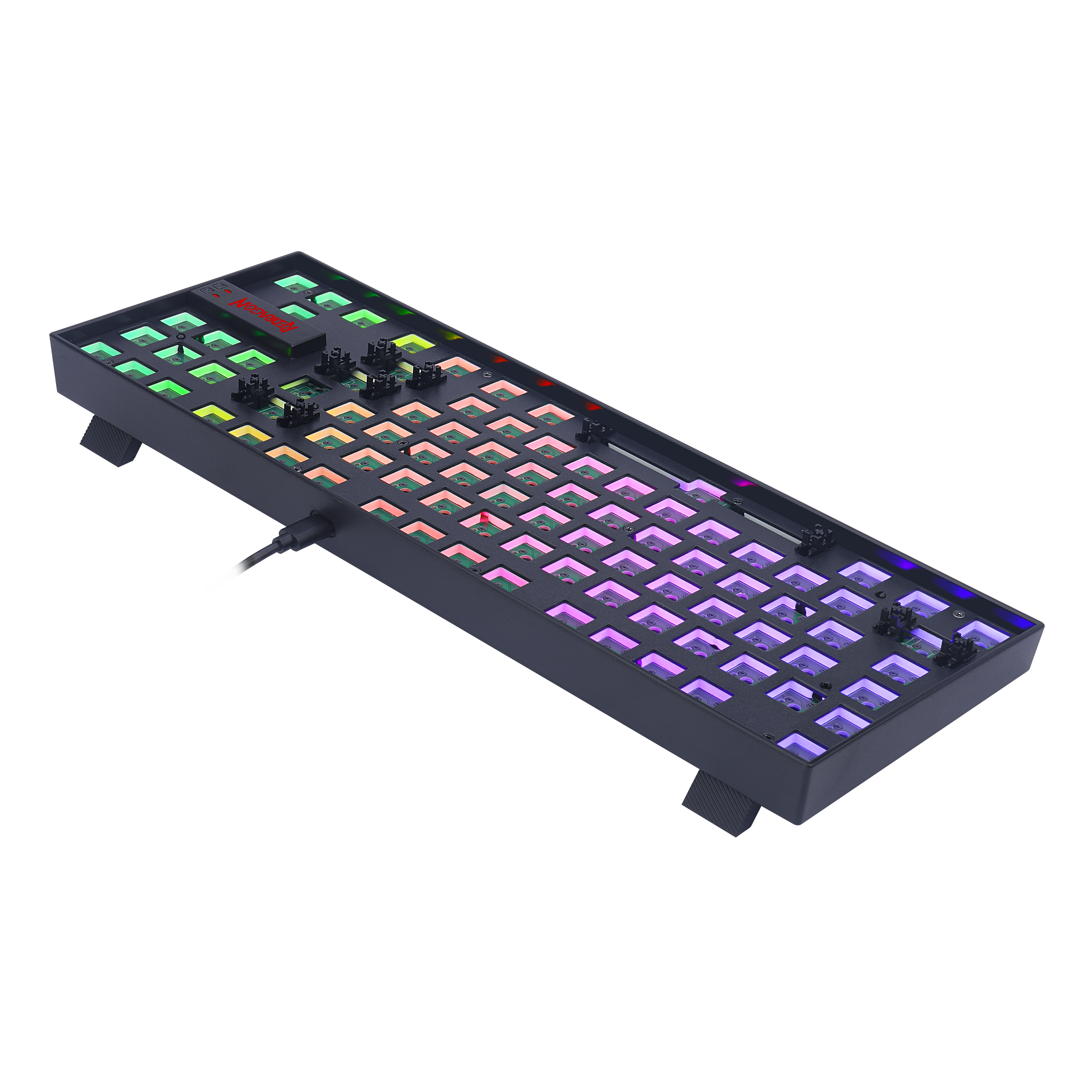 Redragon BBK552 Barebone DIY RGB Backlit Mechanical Gaming Keyboard