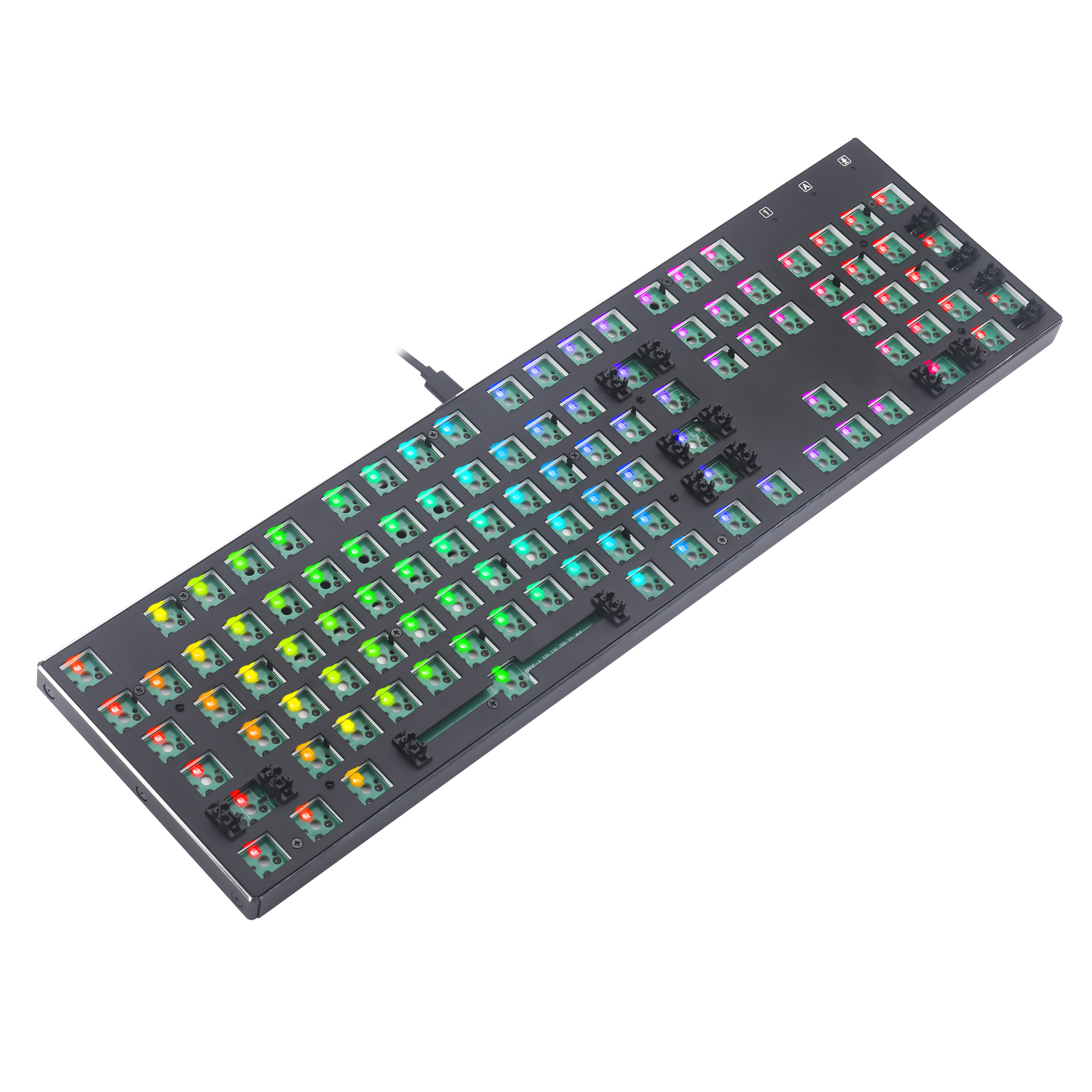 Redragon BBK556 Barebone DIY RGB Backlit Mechanical Gaming Keyboard