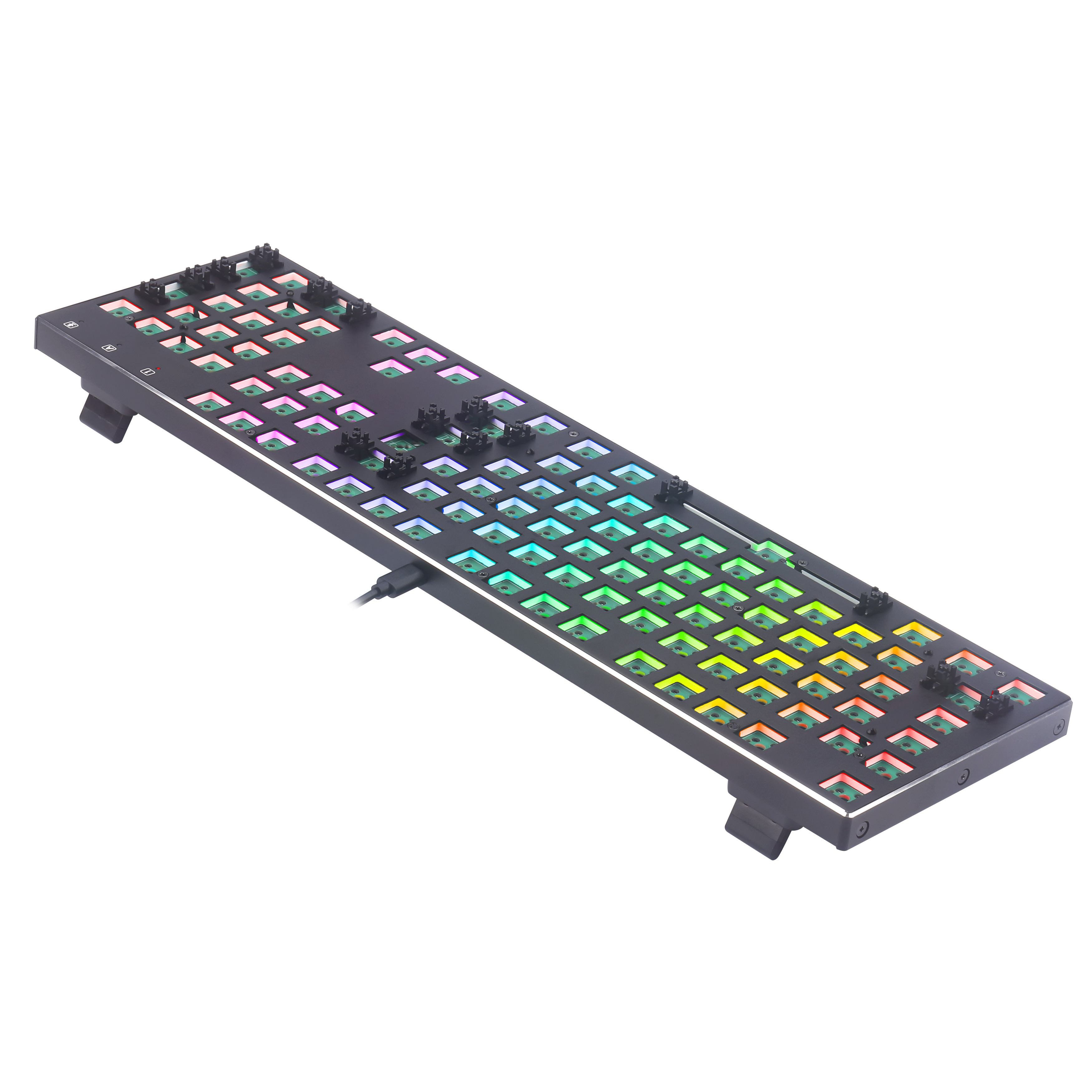 Redragon BBK556 Barebone DIY RGB Backlit Mechanical Gaming Keyboard