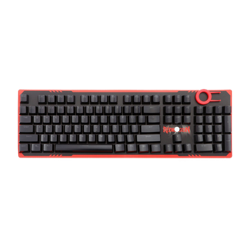 Redragon ABS Double Shot Injection Backlit Keycaps for Mechanical Switch Keyboards with Key Puller (Crystal Black)