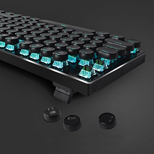Redragon A106 Steampunk Typewriter Retro Keycaps 104 keys