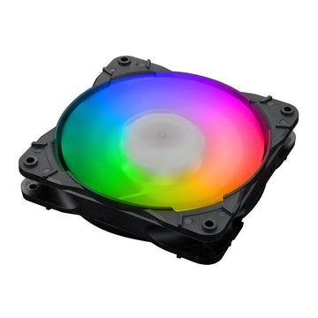 Redragon GC-F007 Kipas Pendingin PC Casing Komputer 120mm, Kipas LED Warna yang Dapat Disesuaikan Aliran Udara Tinggi Tenang RGB LED, Pendingin CPU dan Radiator (3 Pak)