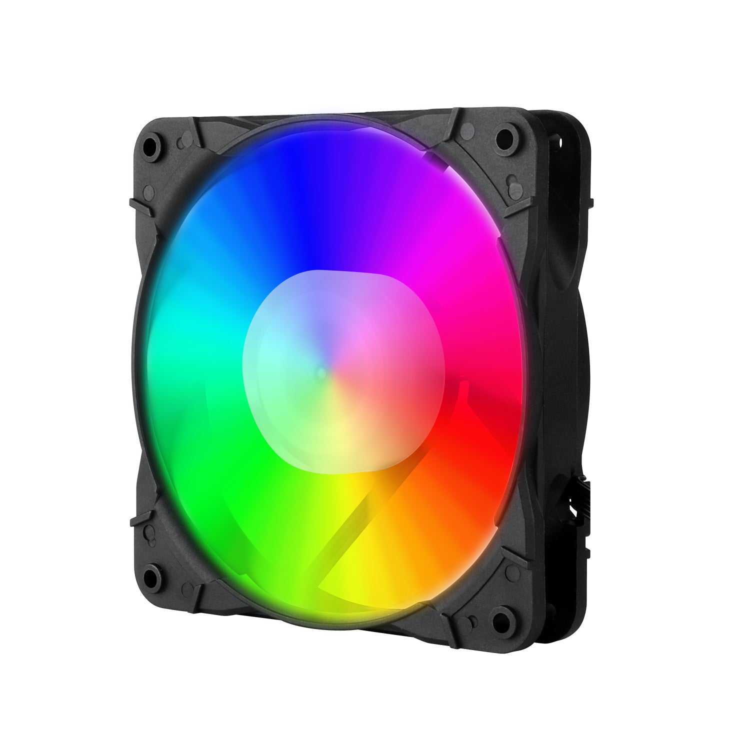 Redragon GC-F007 Kipas Pendingin PC Casing Komputer 120mm, Kipas LED Warna yang Dapat Disesuaikan Aliran Udara Tinggi Tenang RGB LED, Pendingin CPU dan Radiator (3 Pak)