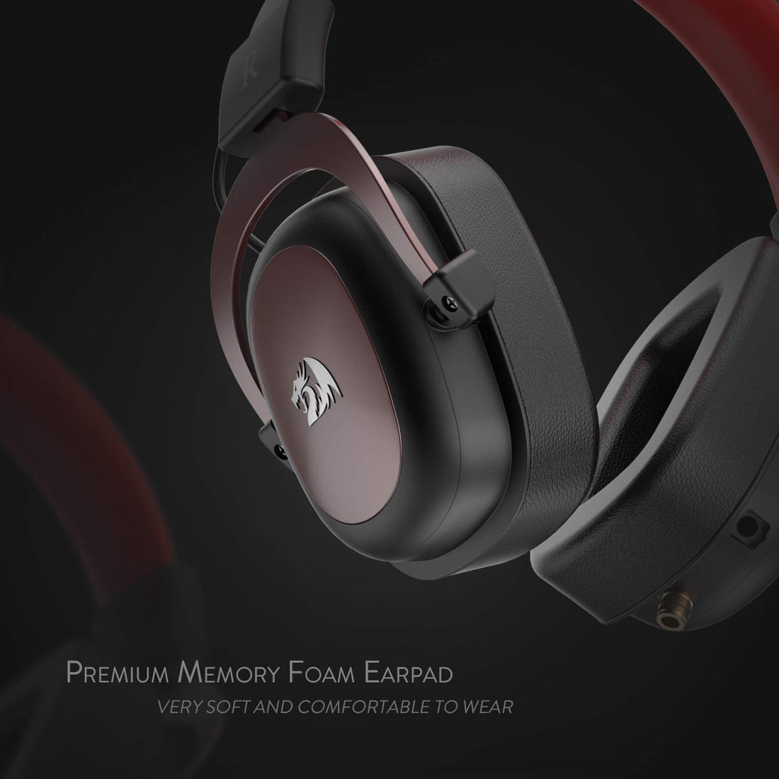 Redragon H510 Zeus Gaming Kopfhörer mit Kabel - Virtueller 7.1-Surround-Sound - Memory Foam Ohrpolster - 53-MM-Treiber - Abnehmbares Mikrofon - Multi-Plattform-Headset - für PC / PS4 & Xbox One, Nintendo Switch