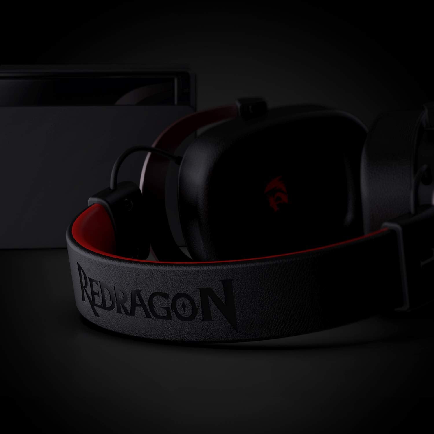Redragon H510 Zeus Gaming Kopfhörer mit Kabel - Virtueller 7.1-Surround-Sound - Memory Foam Ohrpolster - 53-MM-Treiber - Abnehmbares Mikrofon - Multi-Plattform-Headset - für PC / PS4 & Xbox One, Nintendo Switch