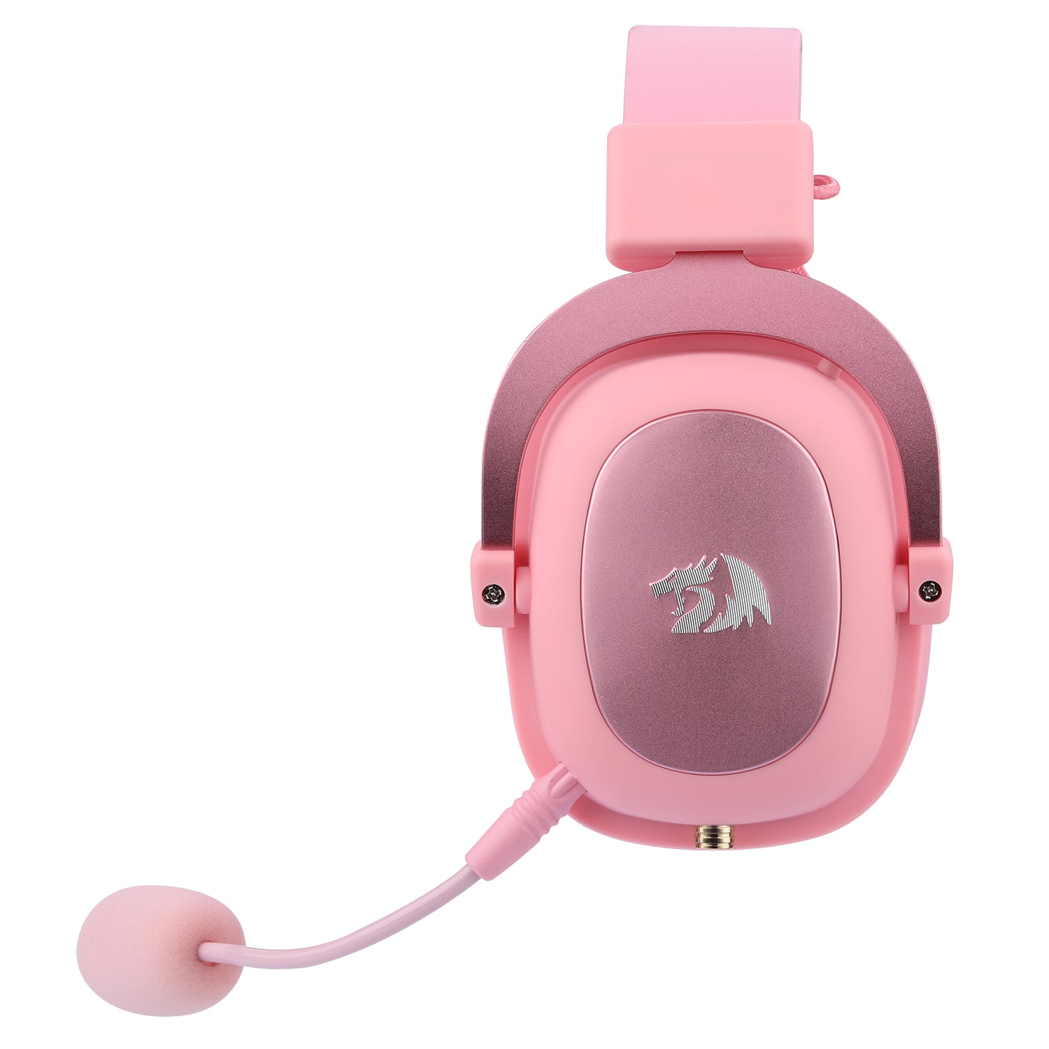 Headset Gaming Redragon H510Pink Zeus Kabel, Suara Surround 7.1, Mikrofon yang Dapat Dilepas