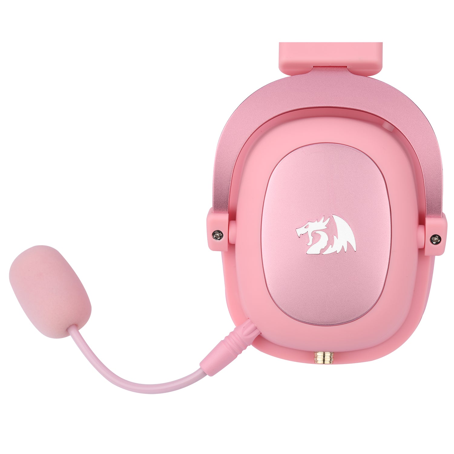 Headset Gaming Redragon H510Pink Zeus Kabel, Suara Surround 7.1, Mikrofon yang Dapat Dilepas